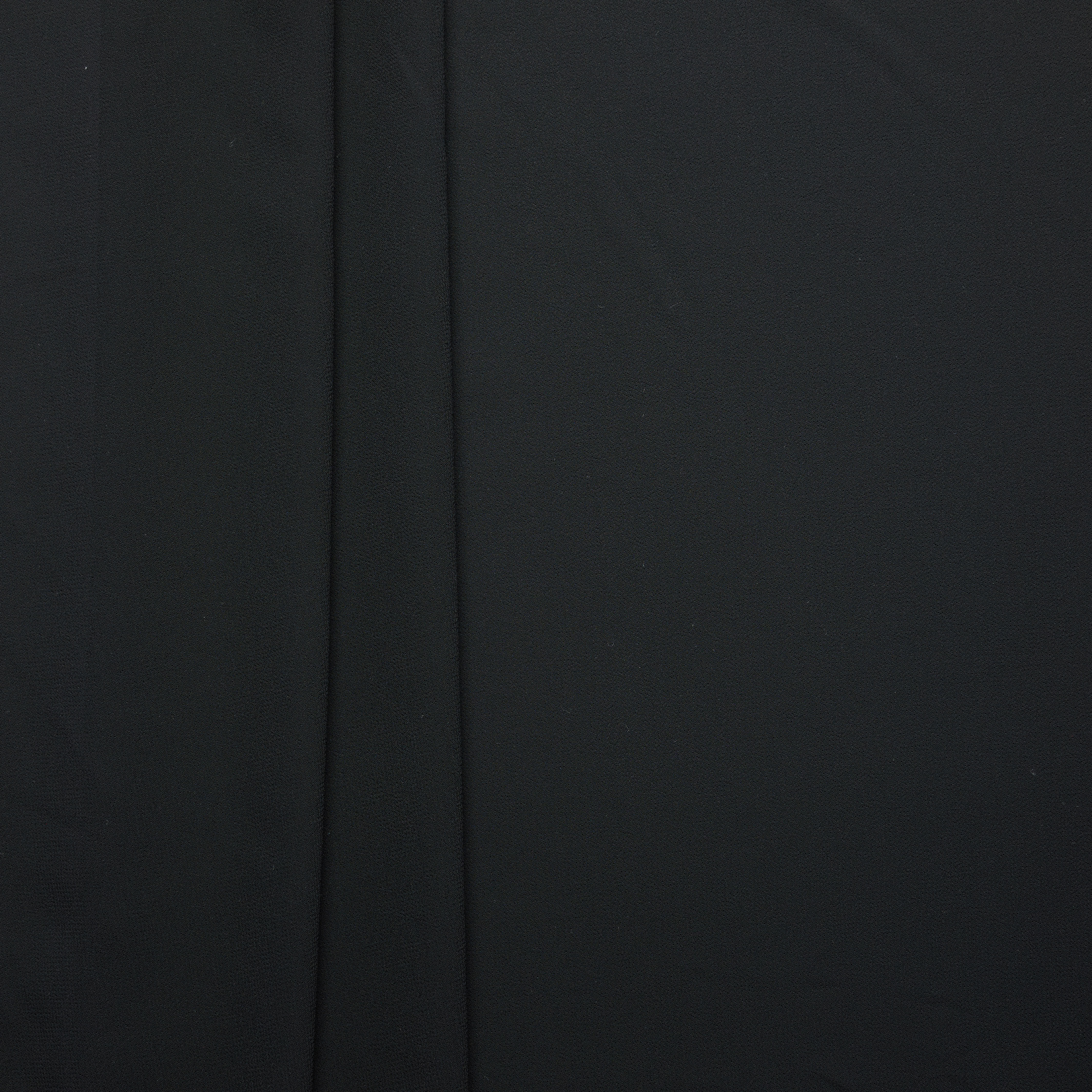 100% Polyester Chiffon - Black
