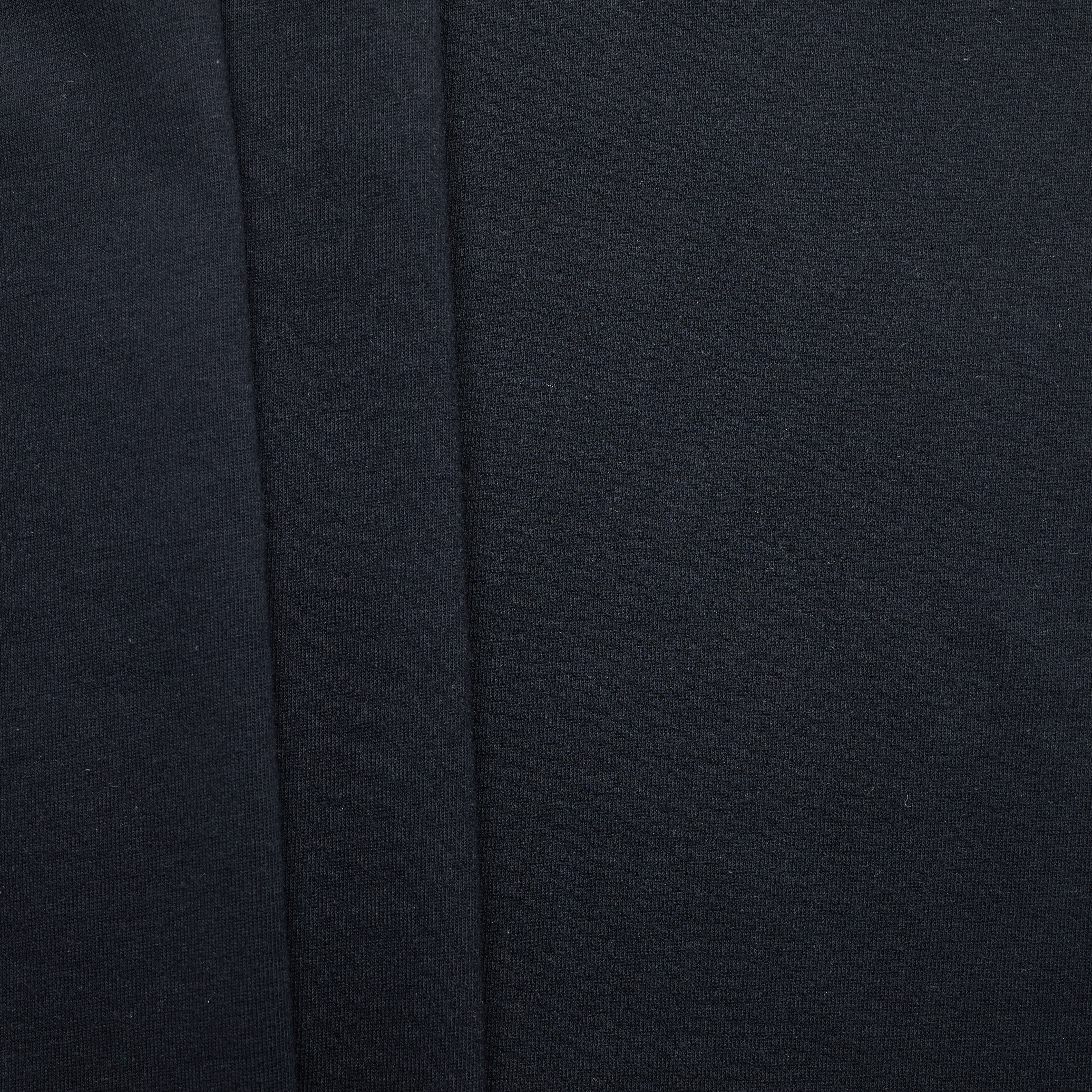 100% Cotton French Terry - Black
