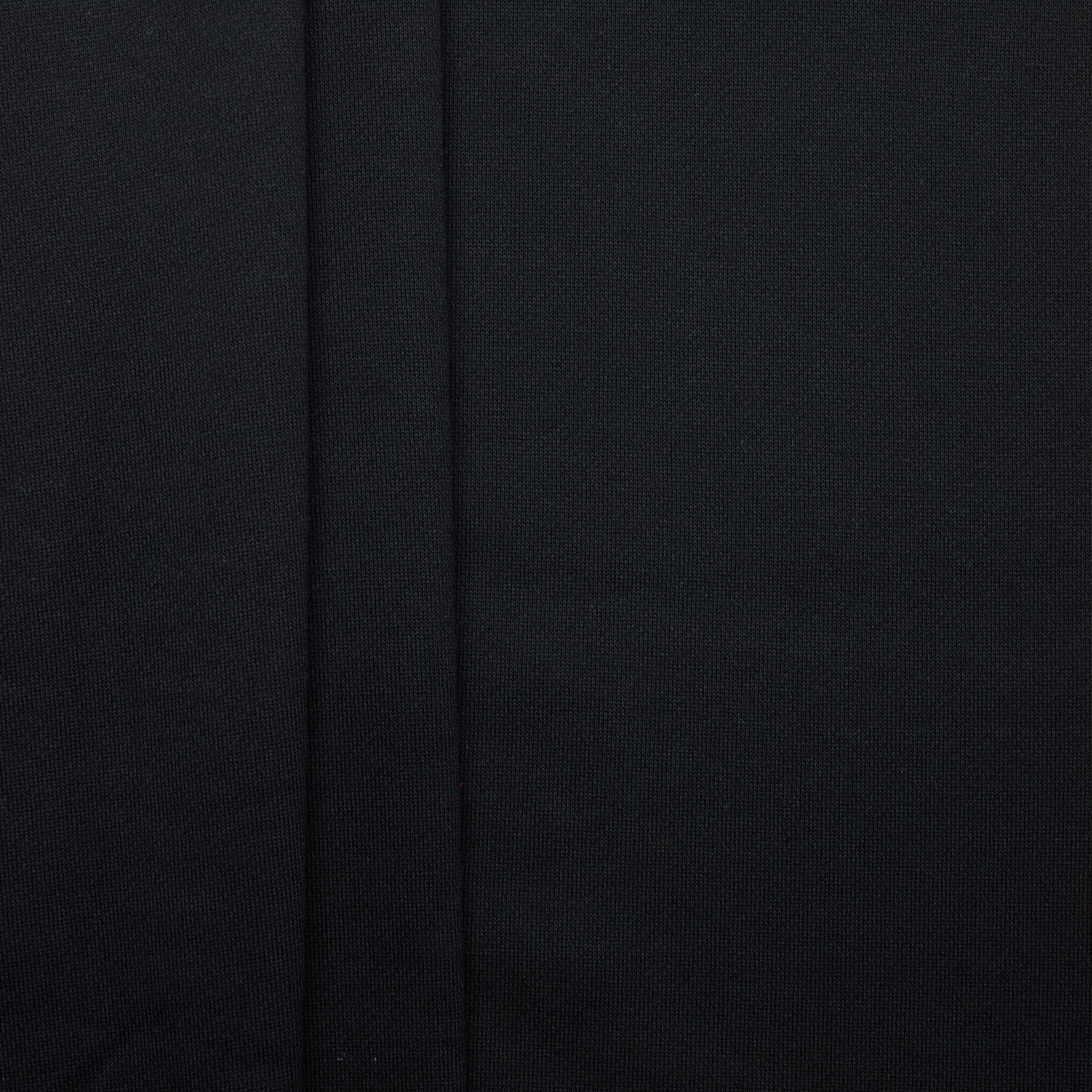 100% Cotton Heavy French Terry - Black