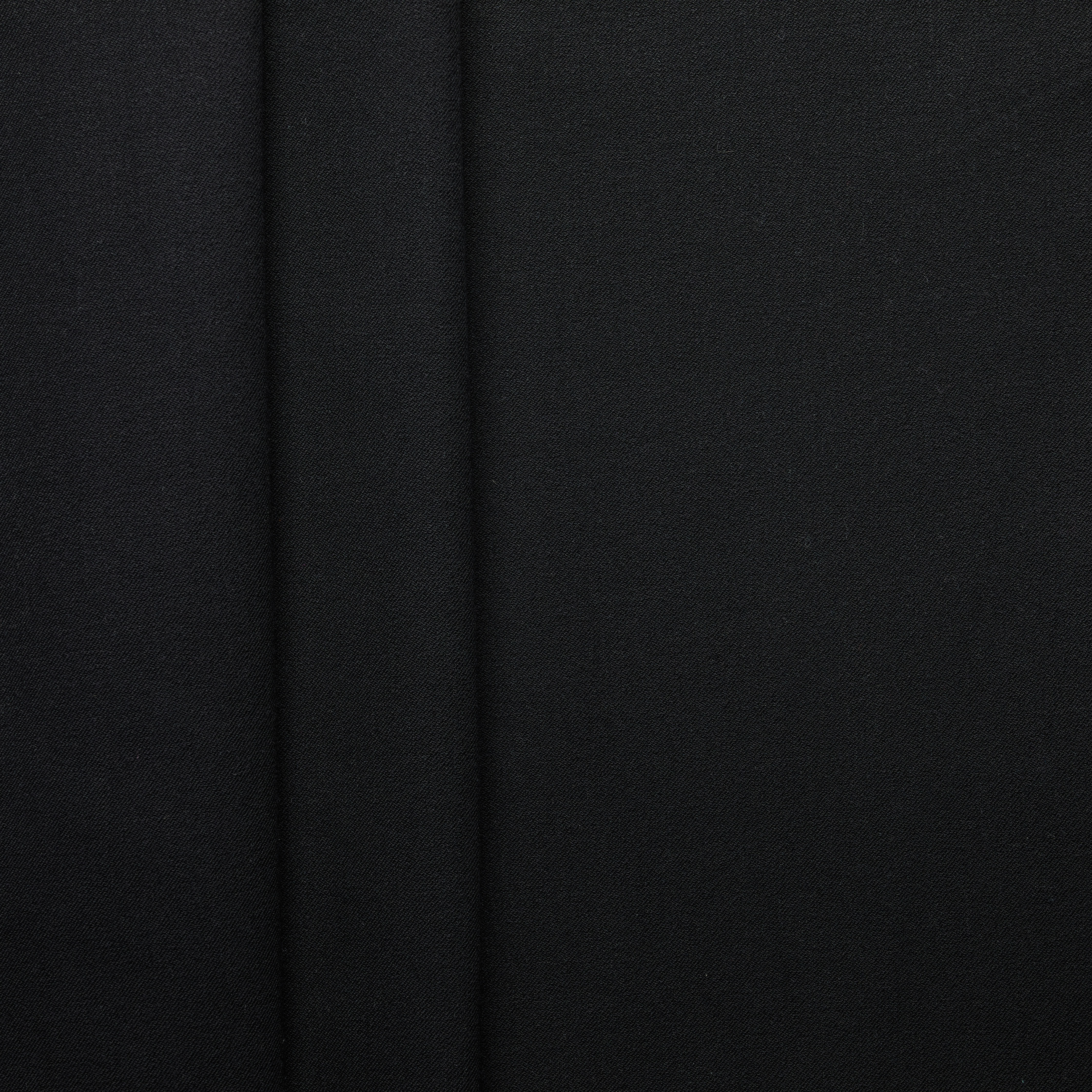 Wool Nylon Twill - Black