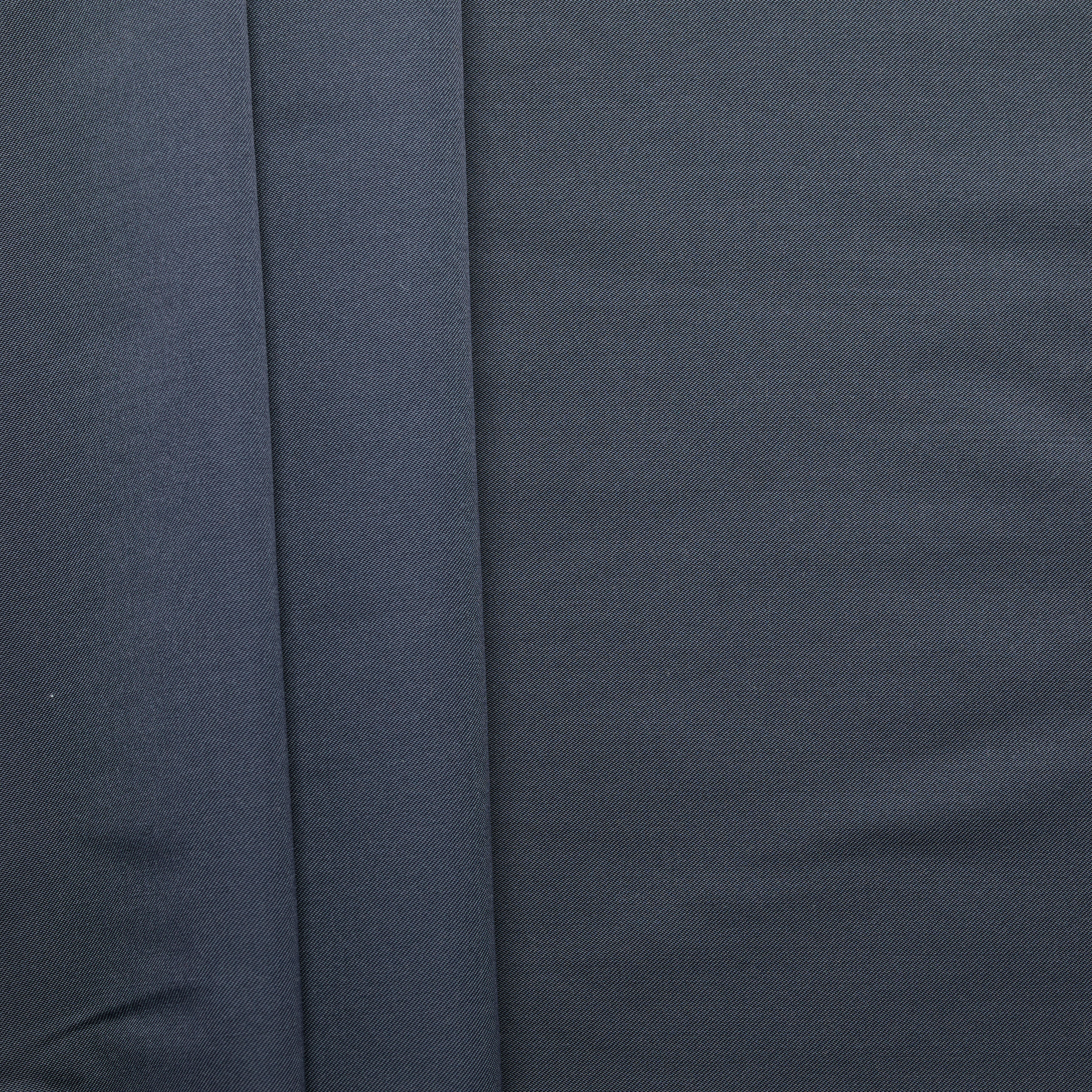 Polyester Elastane Twill Suiting - Blue Grey