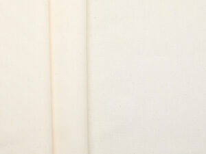 100% Cotton Canvas Calico - Undyed