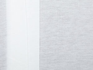 100% Cotton Lightweight Jersey - White 3
