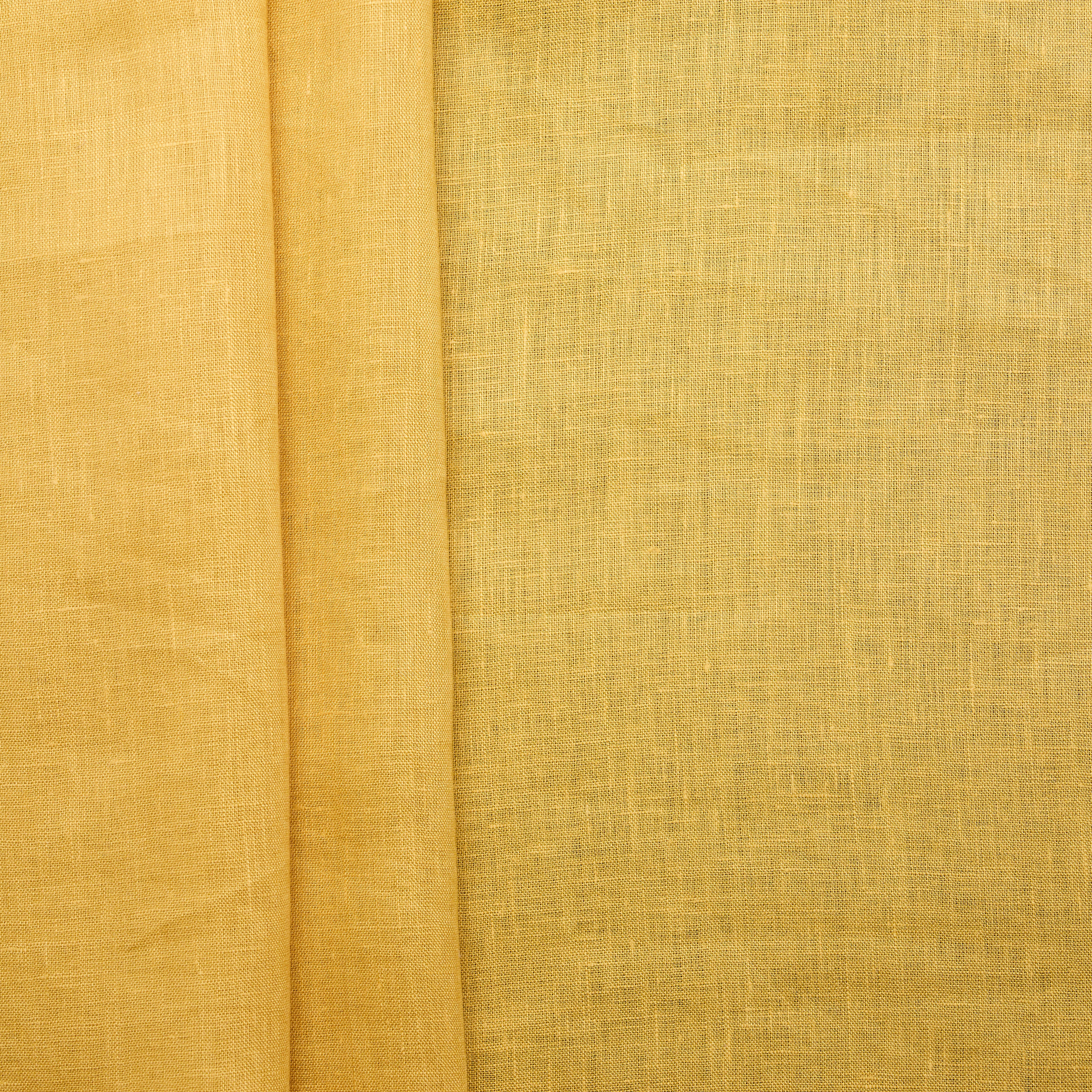 100% Linen - Golden Yellow