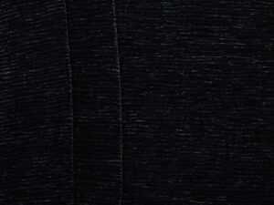 Velvet Stretch Pleat - Black