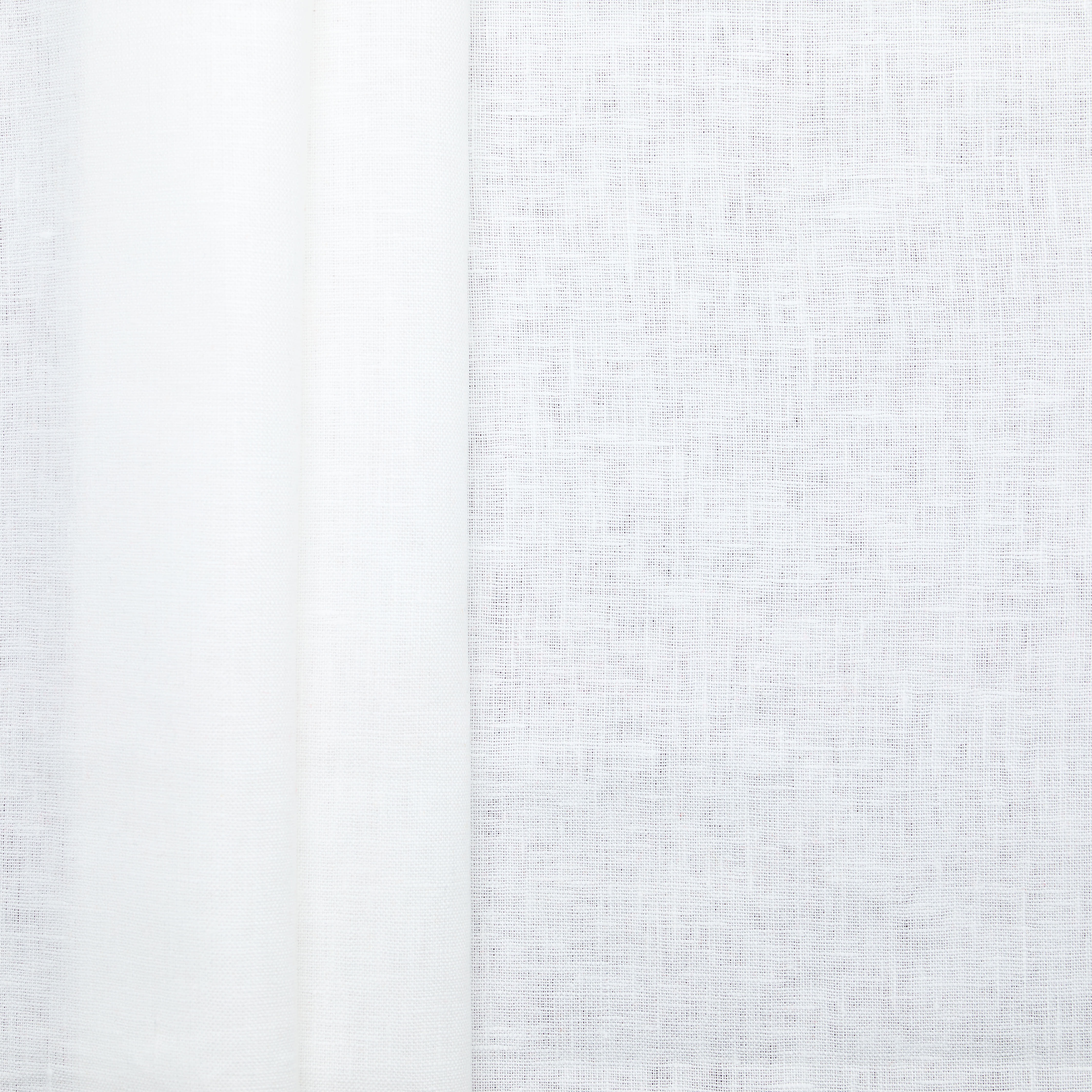 Running Stock - 100% European Linen - White #2