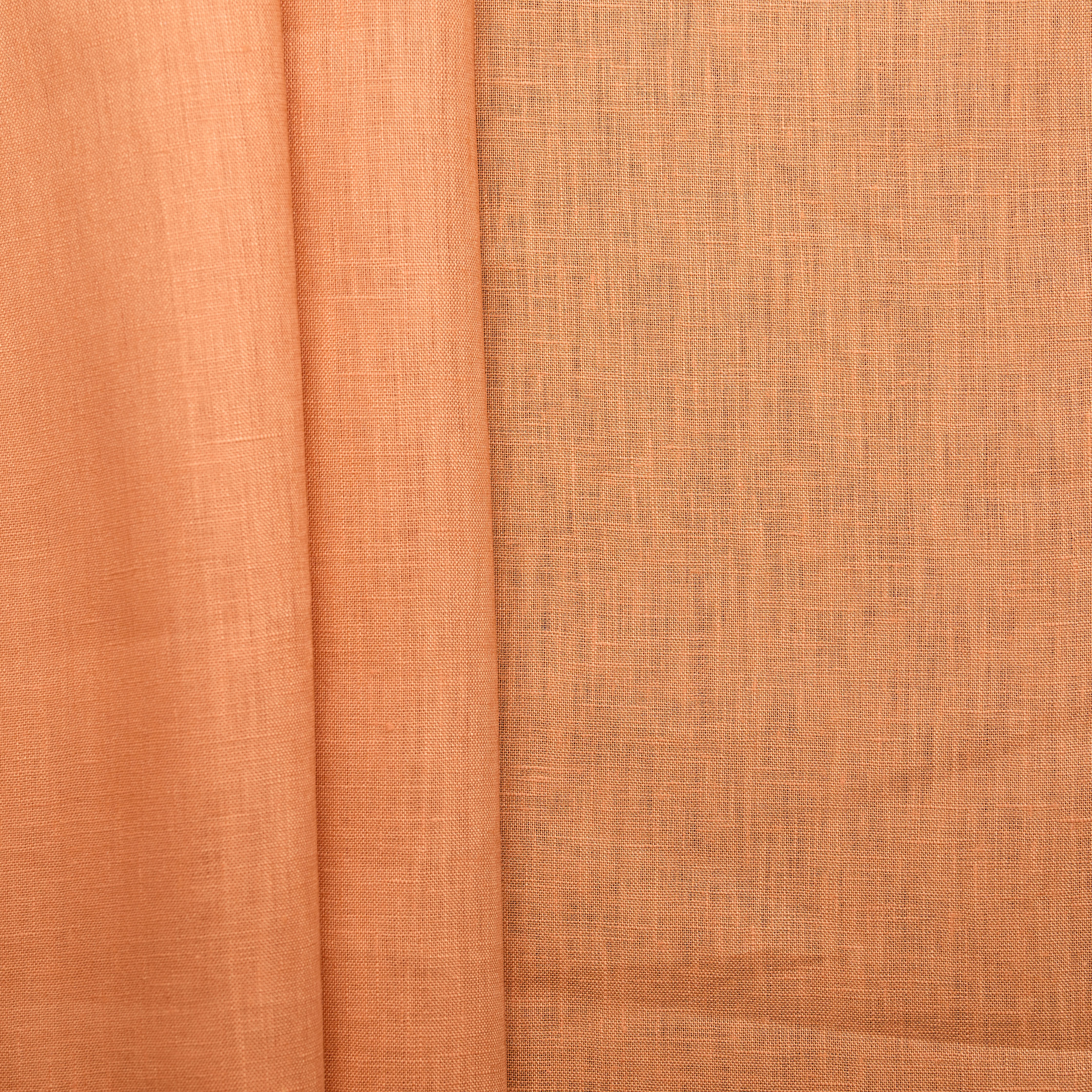 Running Stock - 100% European Linen - Persimmon #186