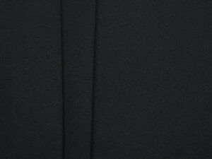 Running Stock - 100% Mulberry Silk Crepe de Chine - Black