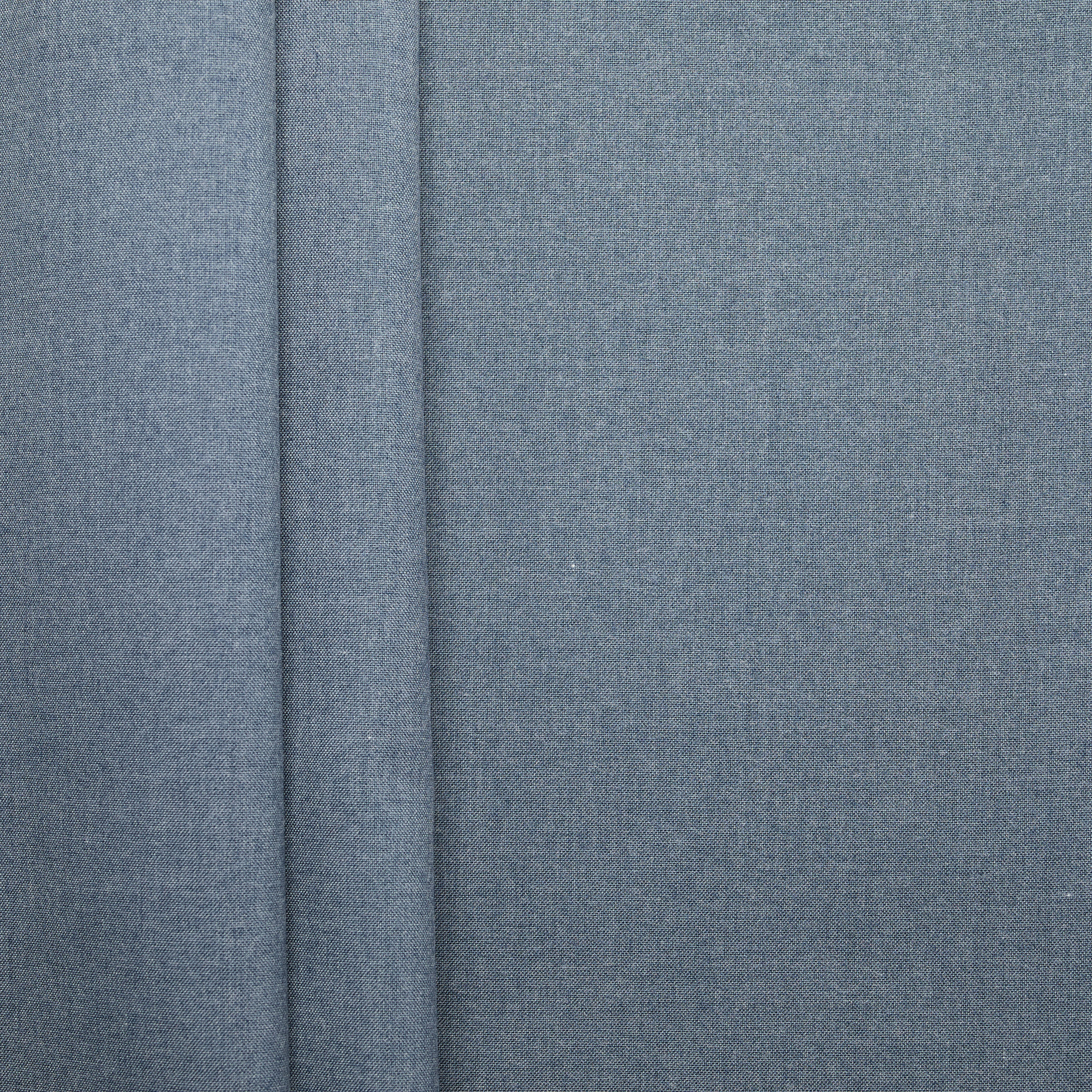 Poly Viscose Square Weave - Grey