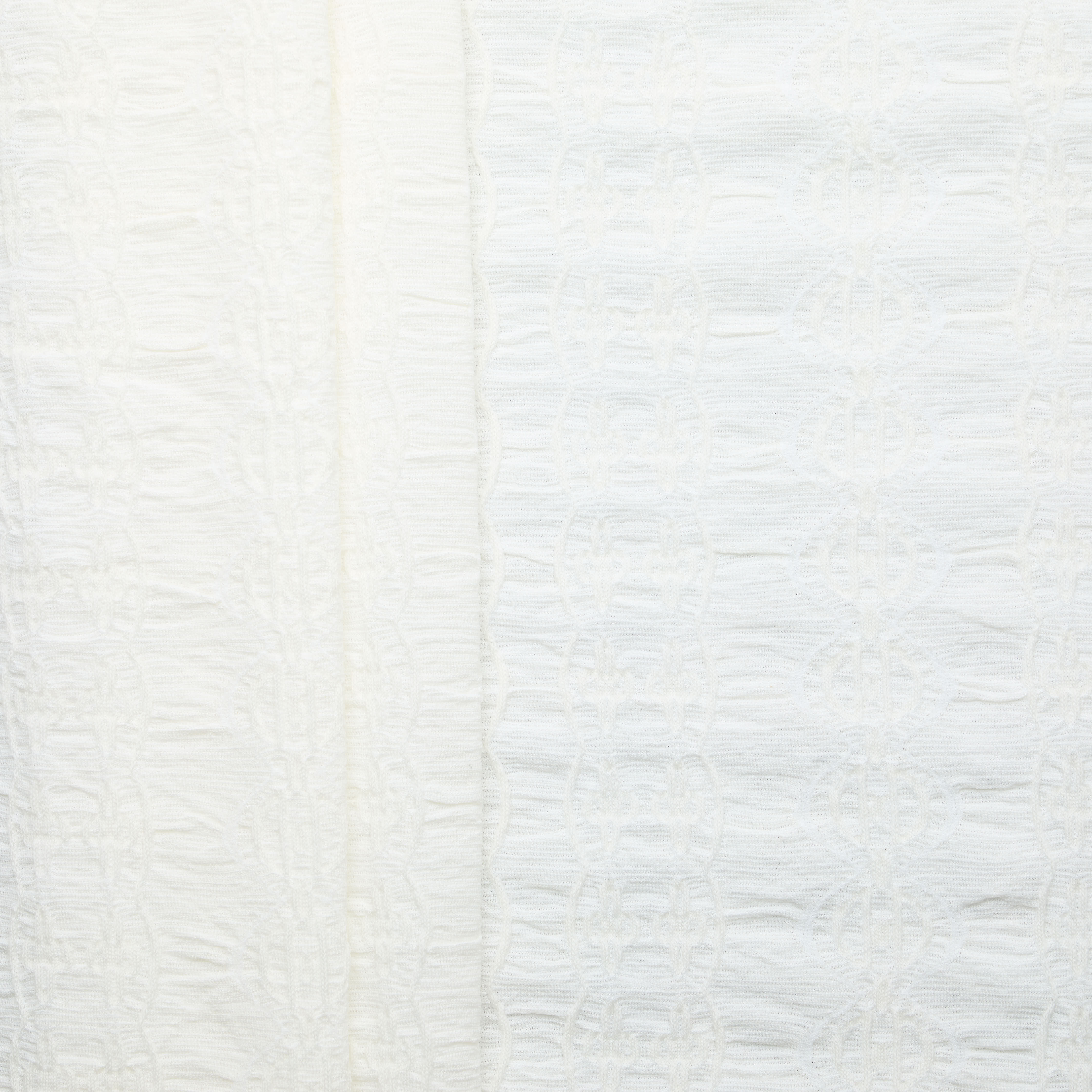 Lace Pattern Jacquard Knit Circular - PFD Undyed