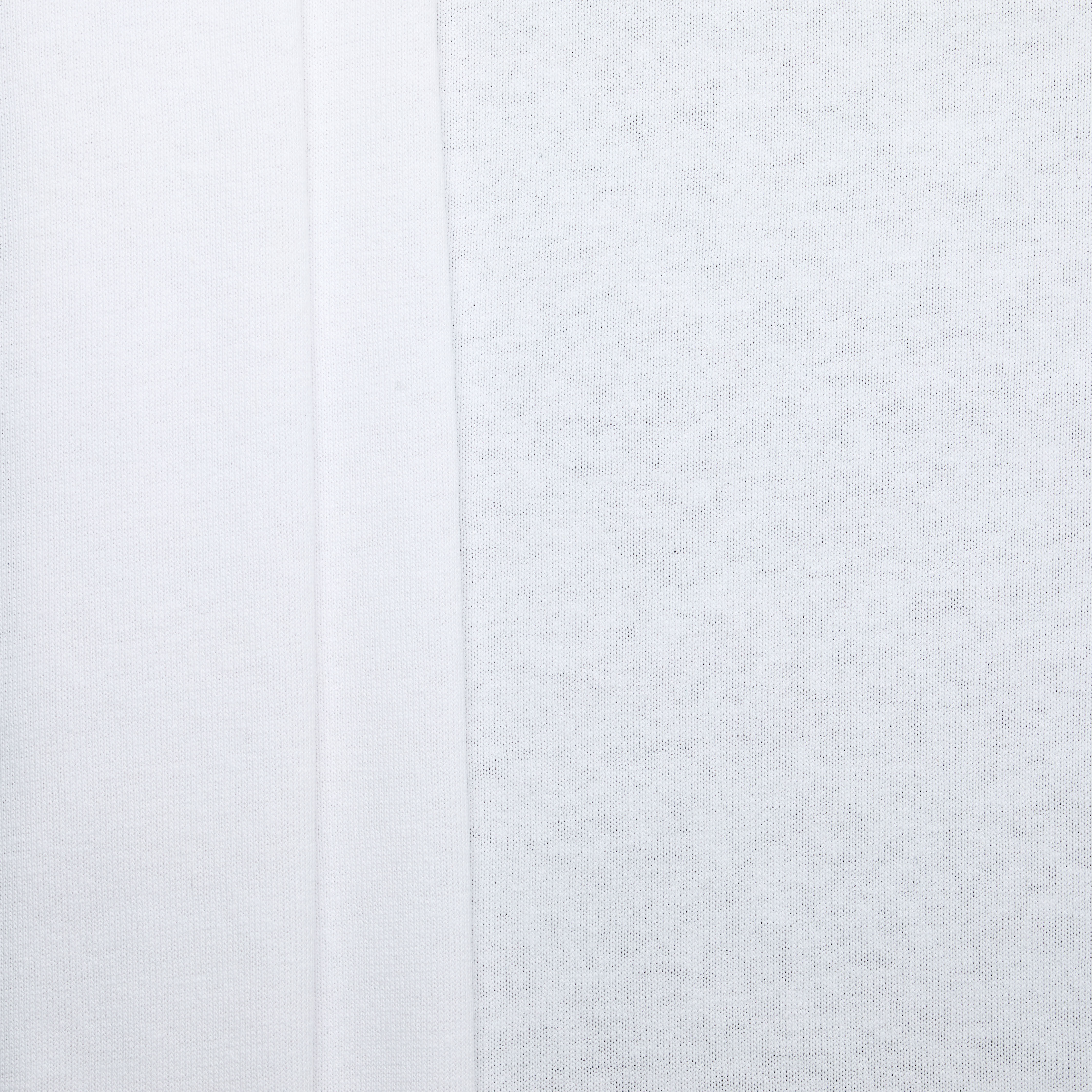 Heavy 100% Cotton Dry Jersey - White/ PFD