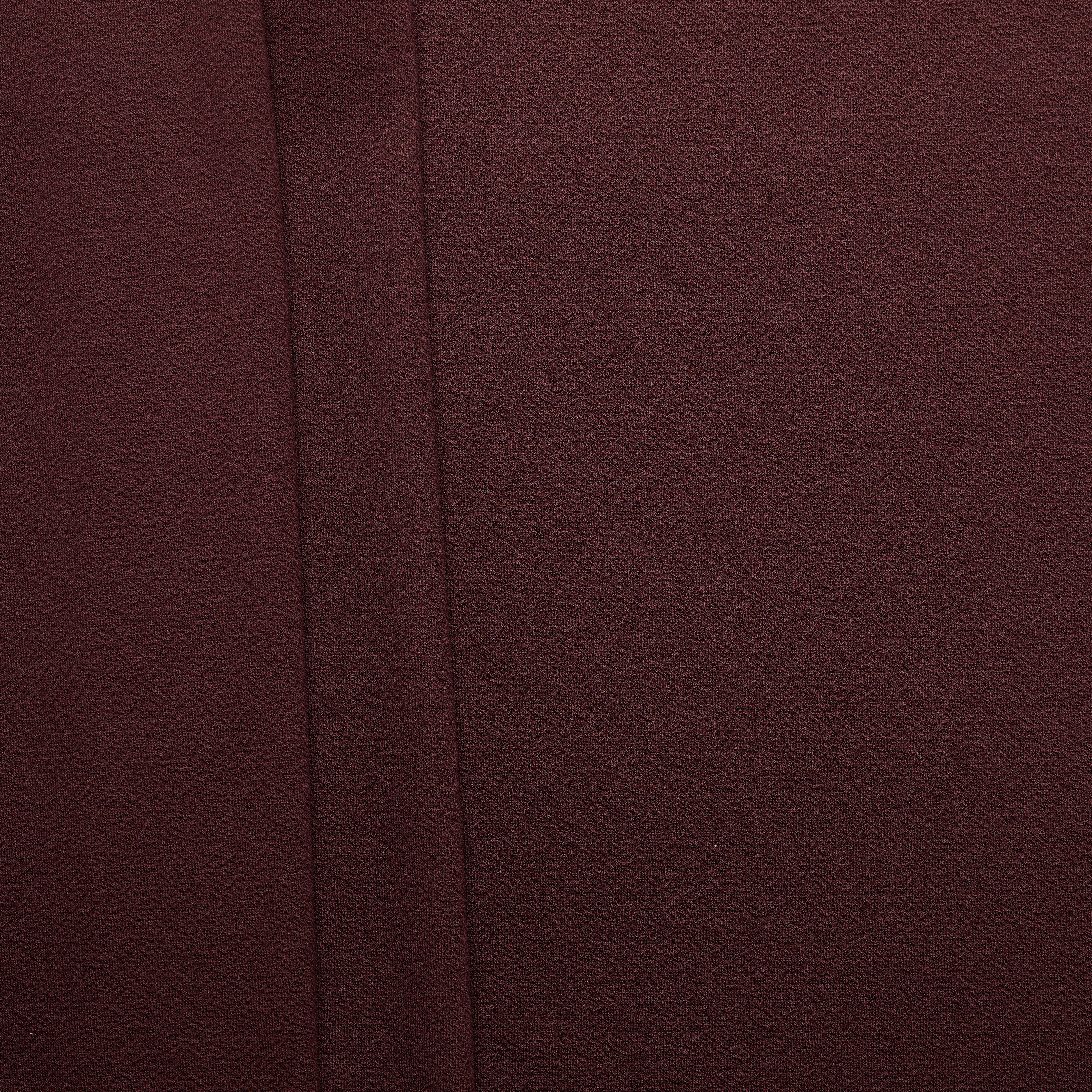 Gentle Viscose Pebble Crepe - Burgundy