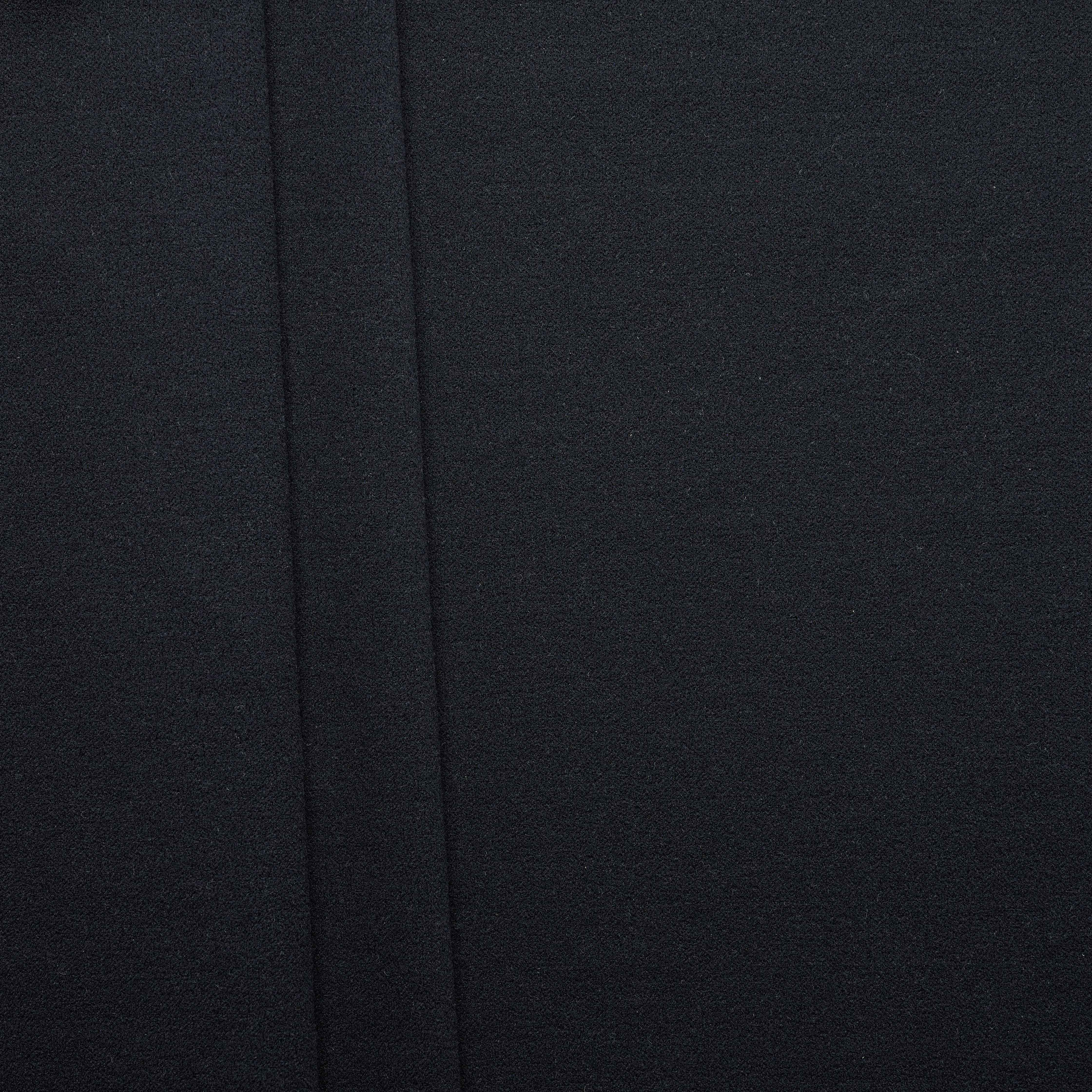Gentle Viscose Pebble Crepe - Black