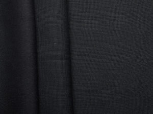 Linen Viscose Blend Woven - Black