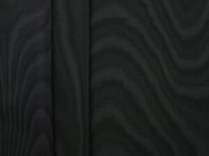 Viscose Blend Subtle Texture Woven - Black