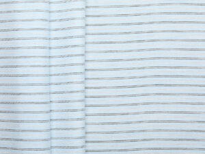 100% Lyocell Color-Spun Stripe - Blue