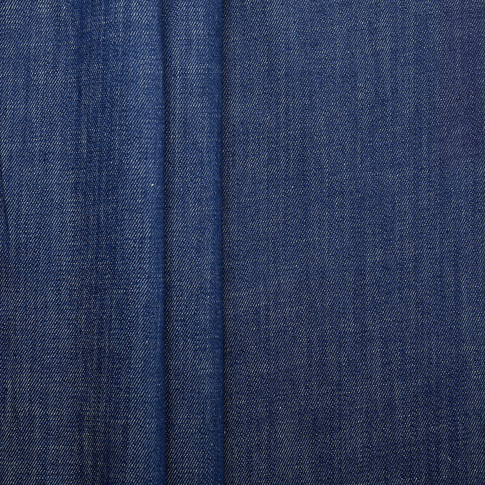 Cotton Stretch Denim 376gsm - Blue Indigo