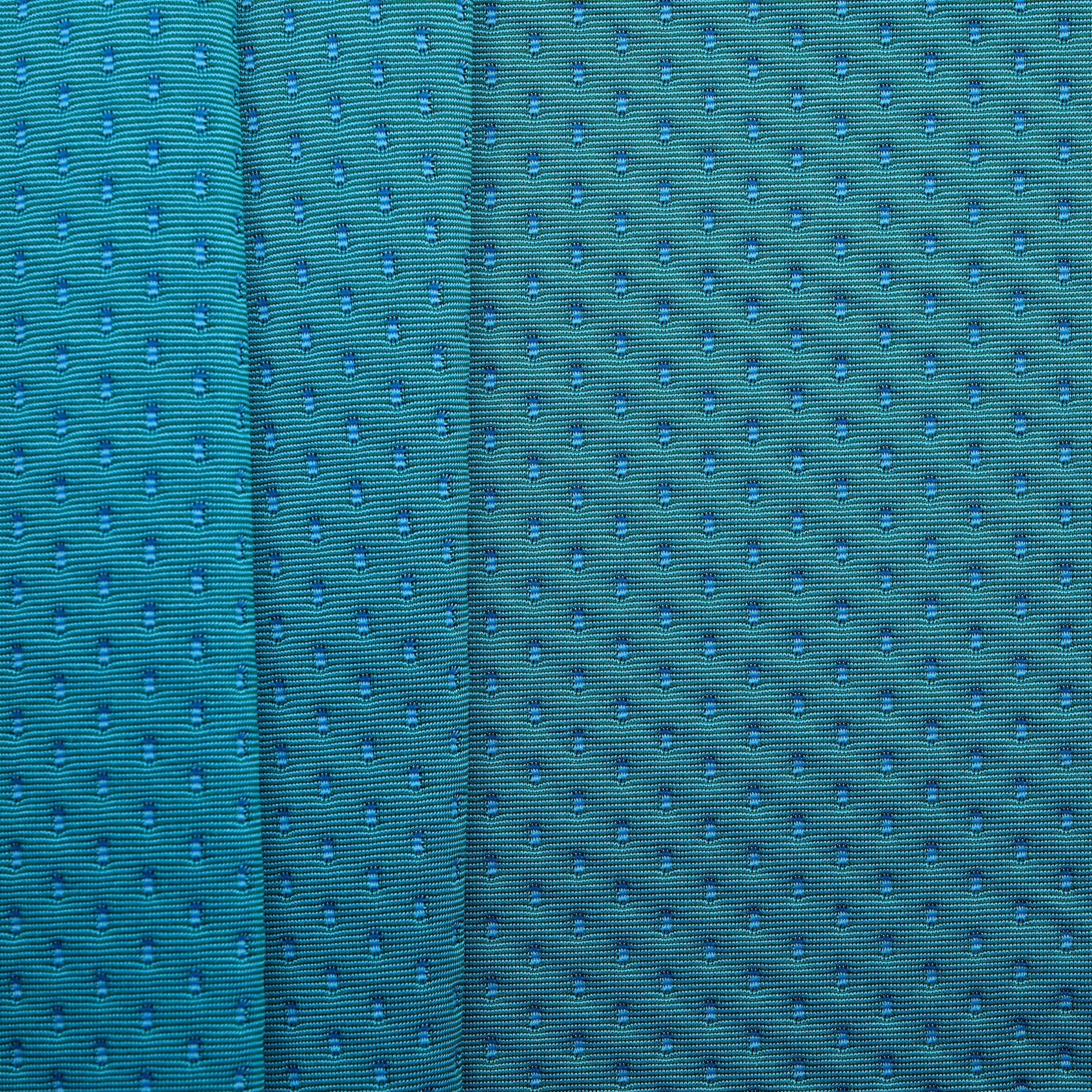 Quilted Upholstery 'Zoom' - Aqua