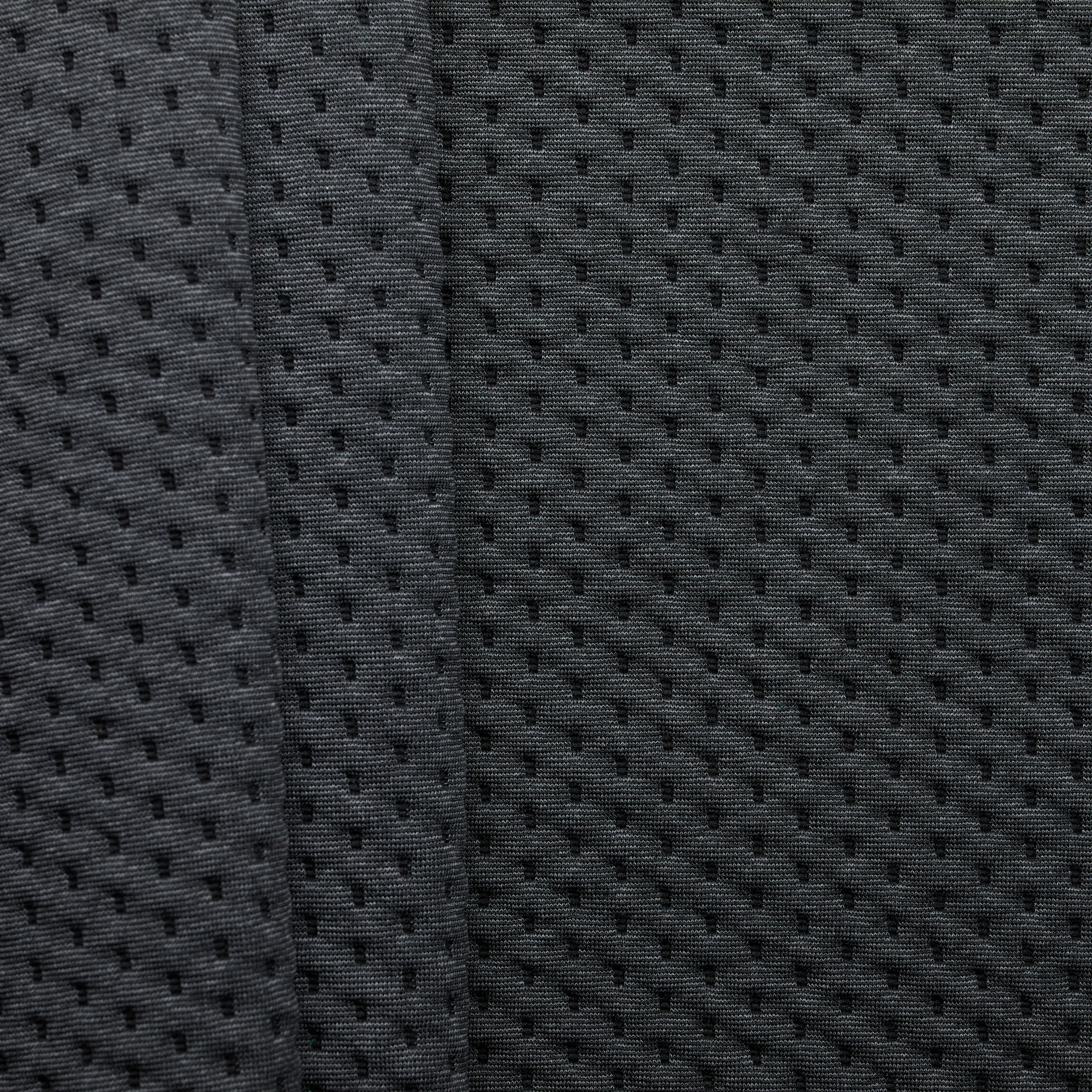 Quilted Upholstery 'Zoom' - Charcoal