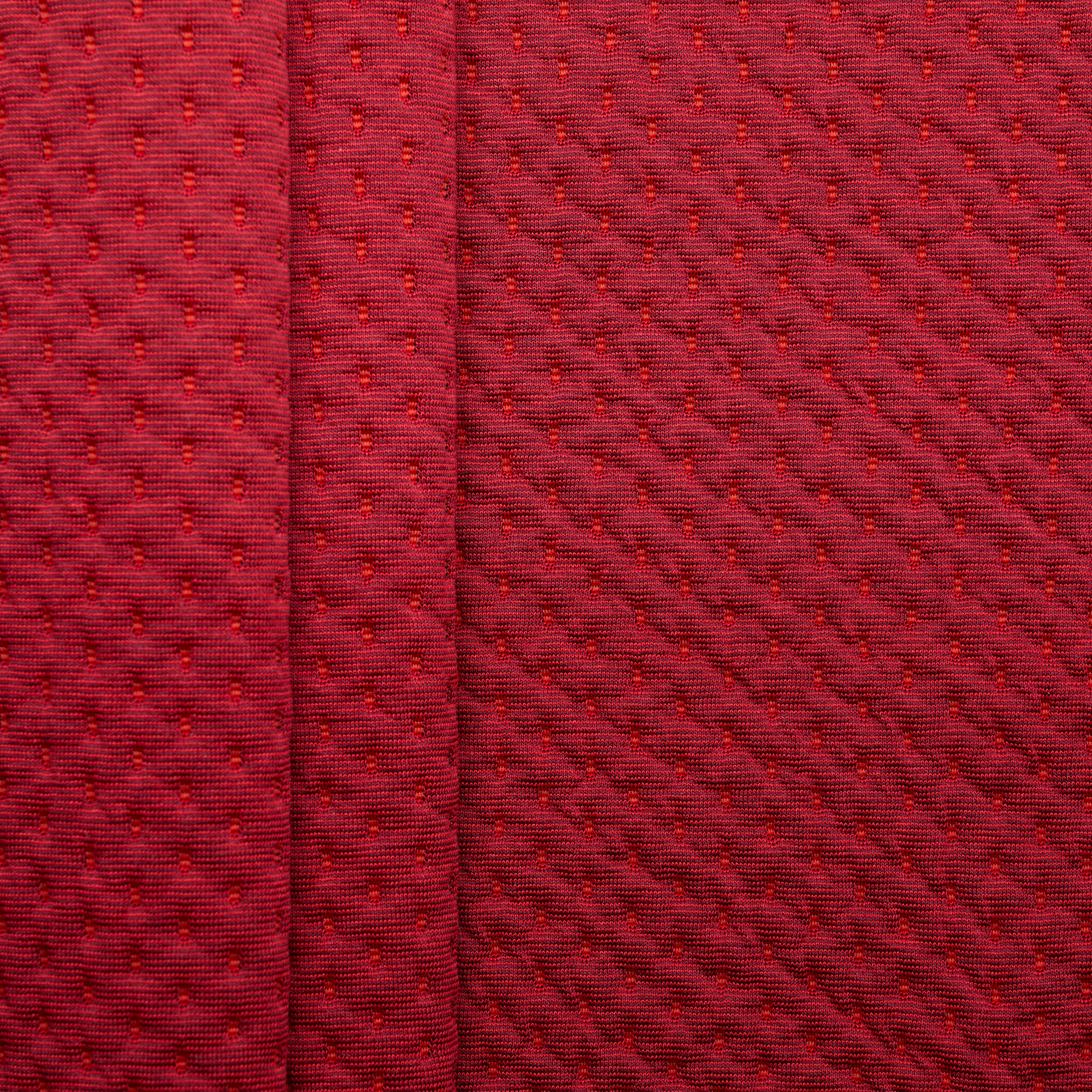 Quilted Upholstery 'Zoom' - Red