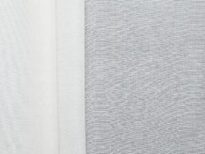 Silk Cotton Organza - Cream