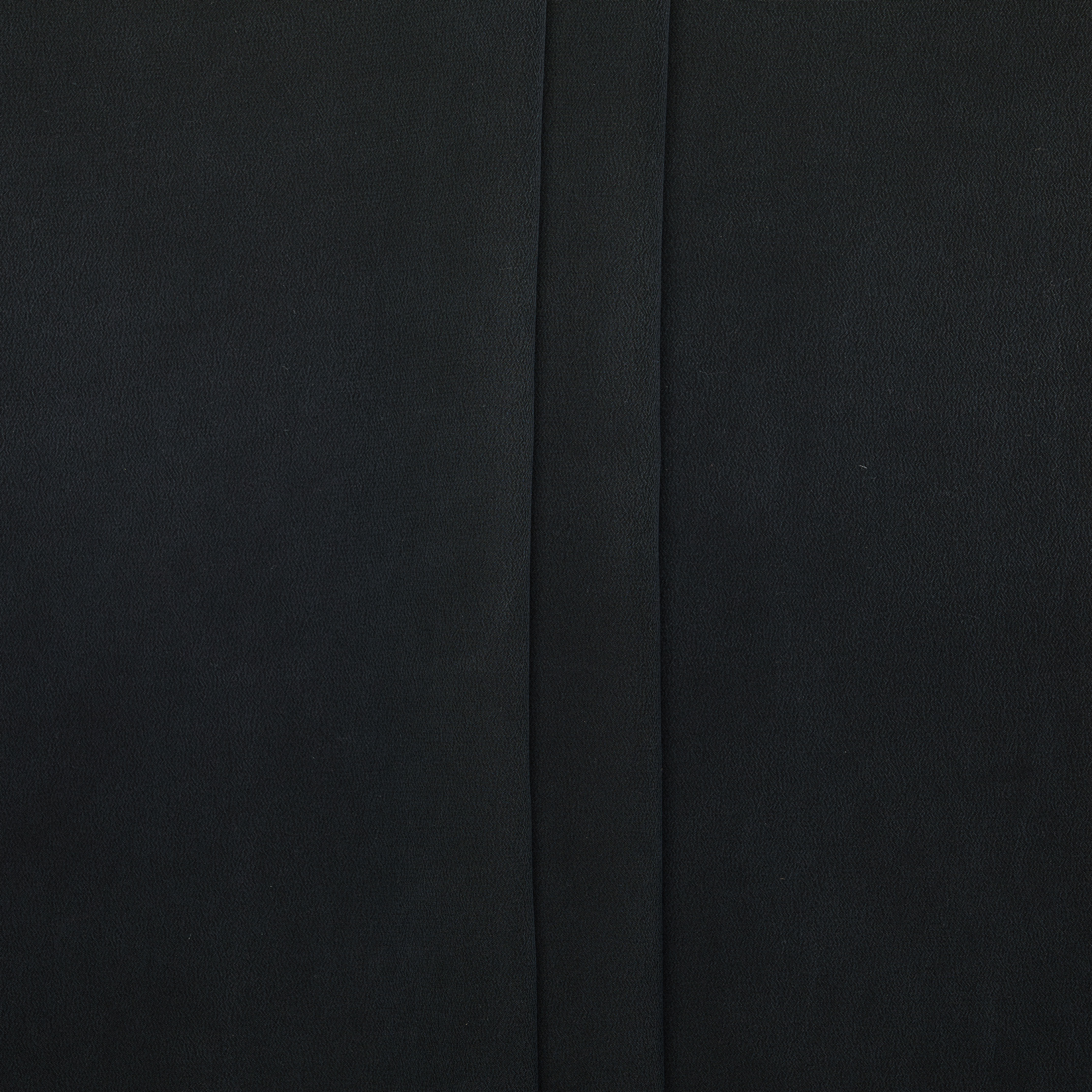 Silk Stretch Crepe de Chine - Black