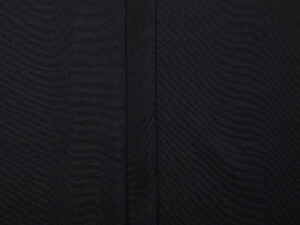 Silk Stretch Double Georgette - Black
