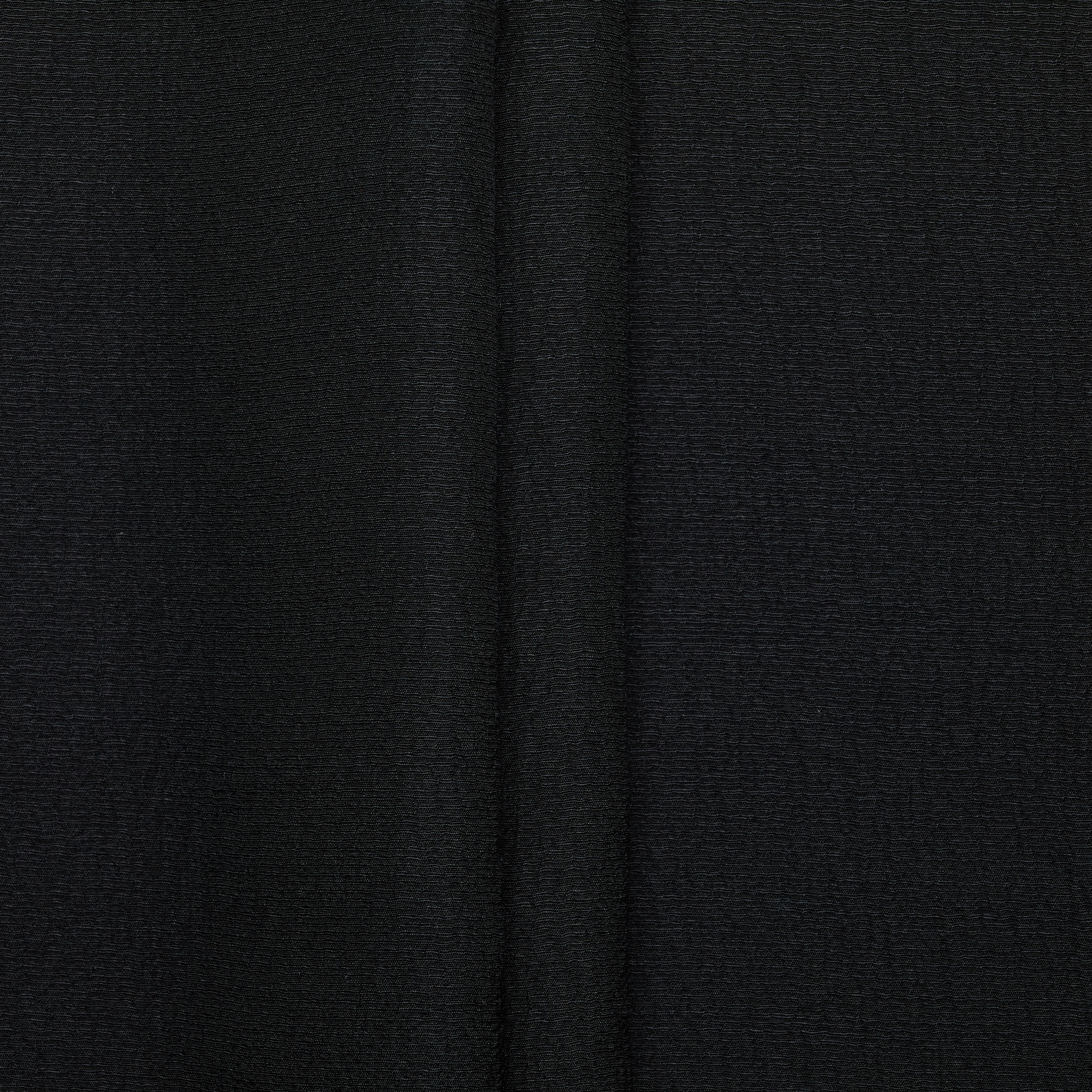 Hemp Silk Crepe - Black