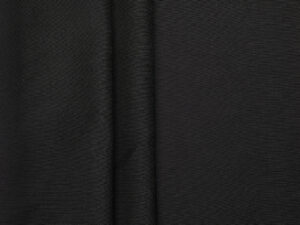 Silk Cotton Plain Weave - Black