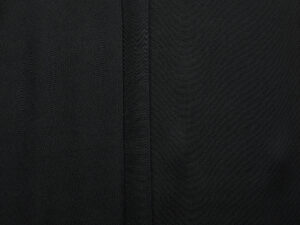 Stretch Double Georgette - Black