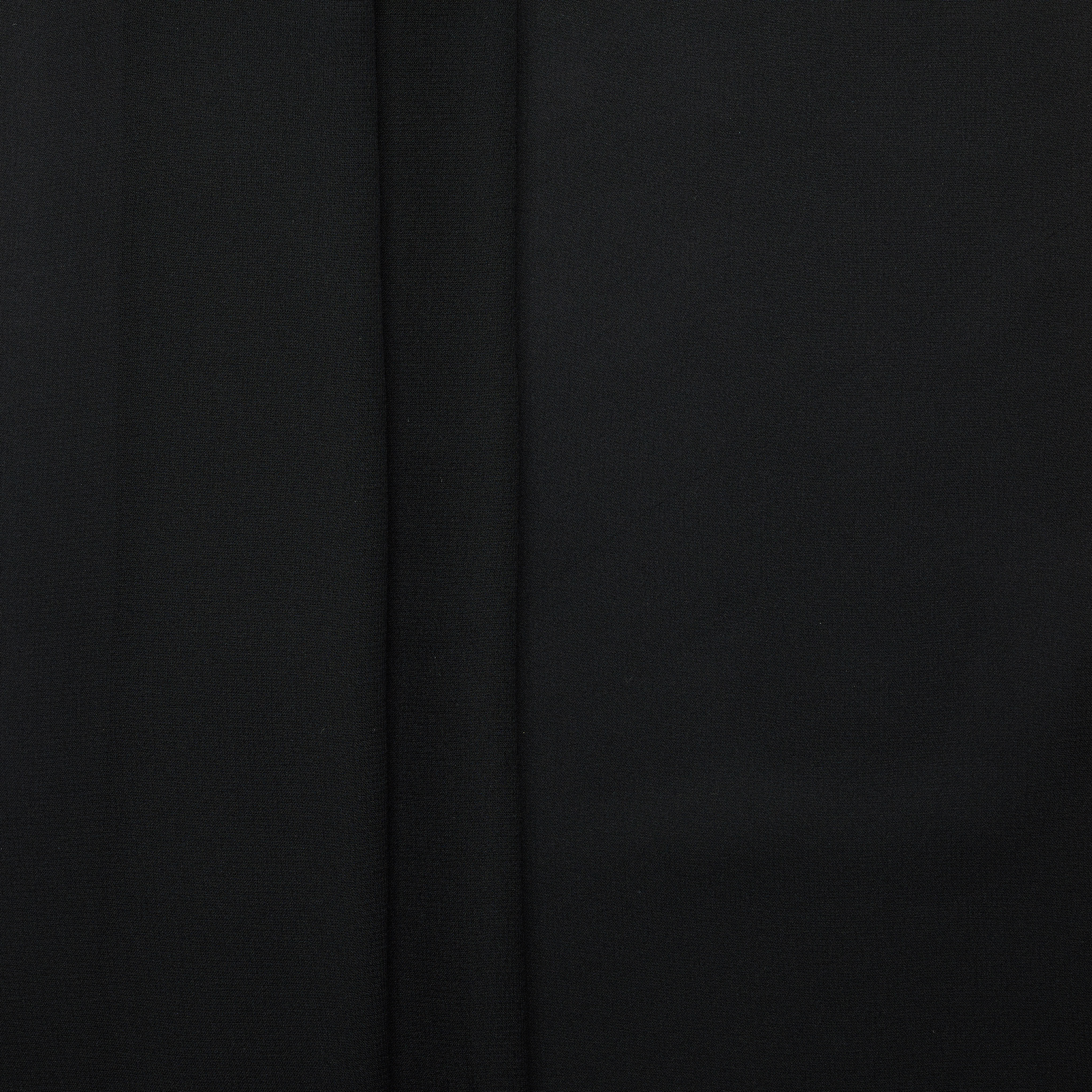 100% Silk Georgette - Black