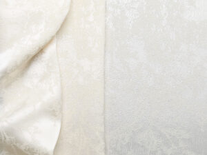 Acetate Jacquard - Ecru