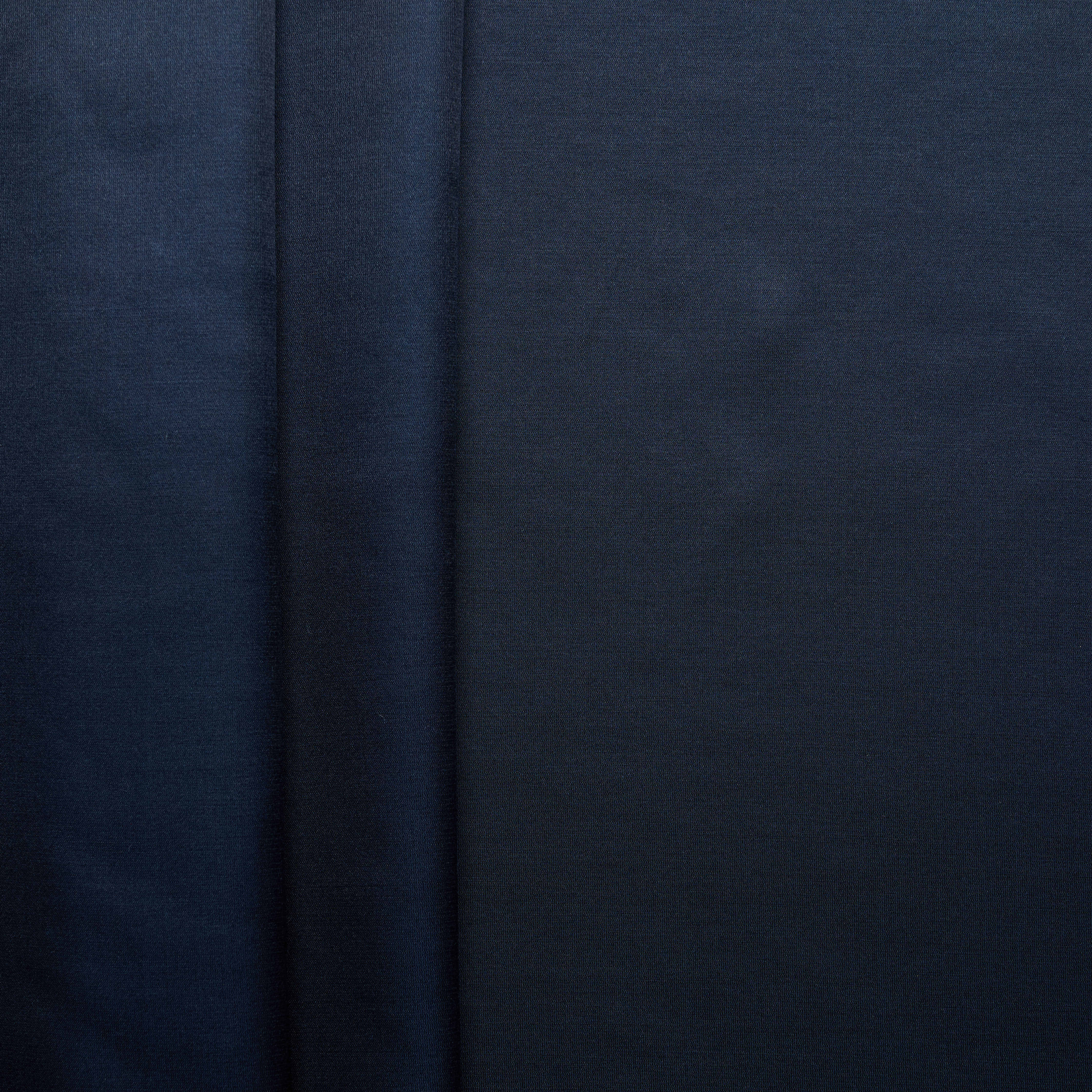 Silk Cotton Satin - Navy