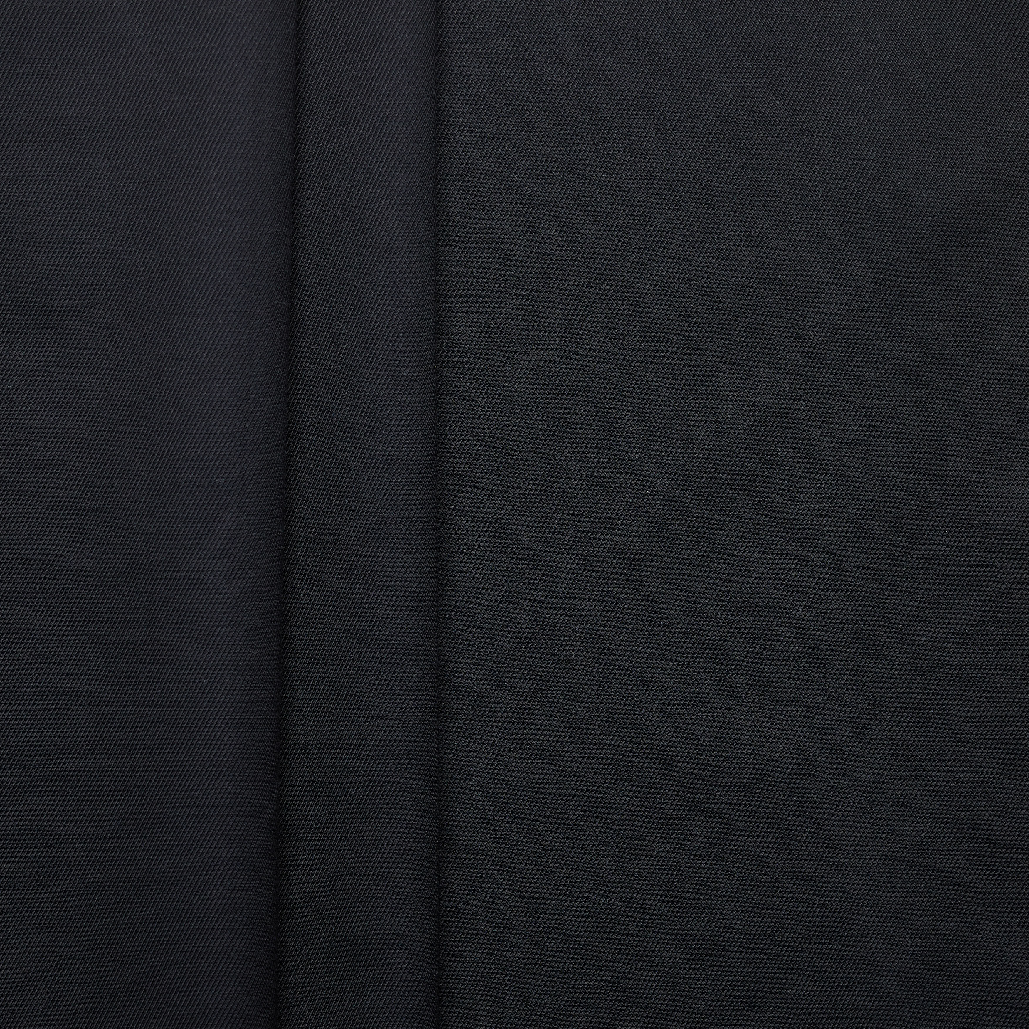 Viscose Cotton Linen Twill - Black
