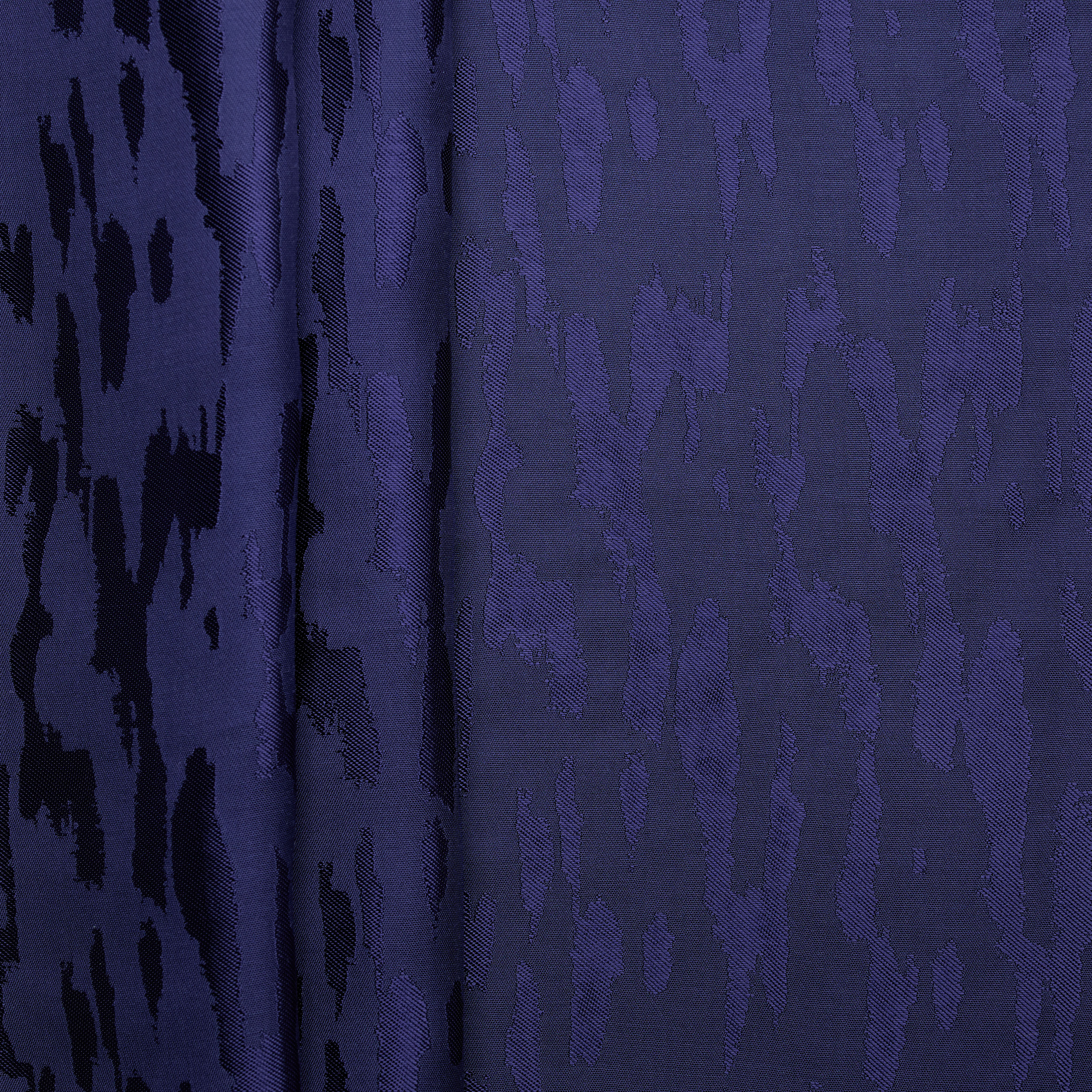 Viscose Lyocell Jacquard - Navy
