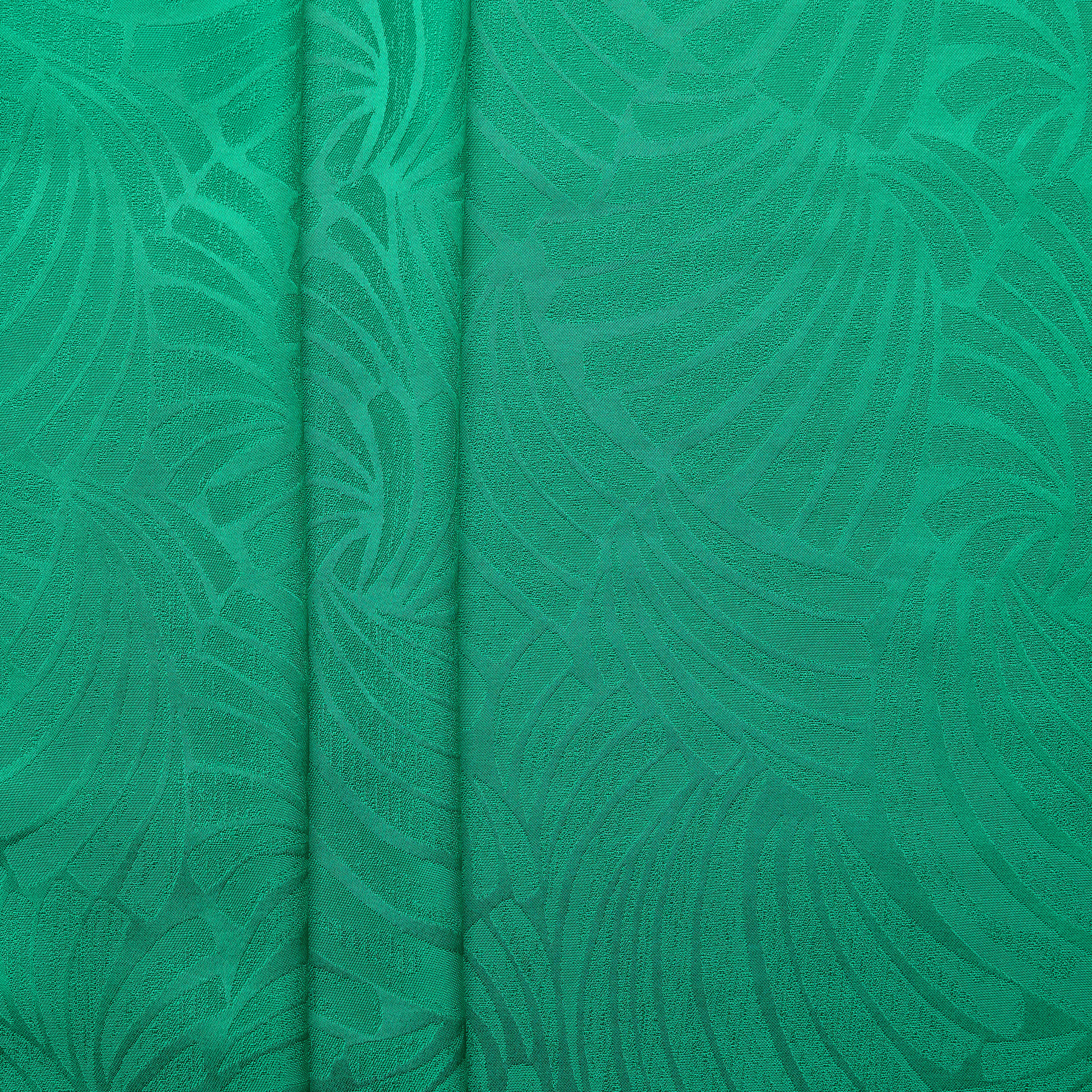 Viscose Rayon Jacquard - Green