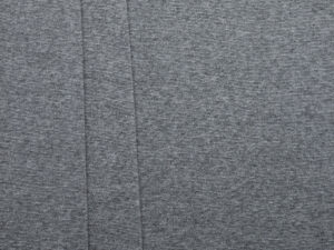 100% Cotton Fine Stripe Jersey - Light Grey