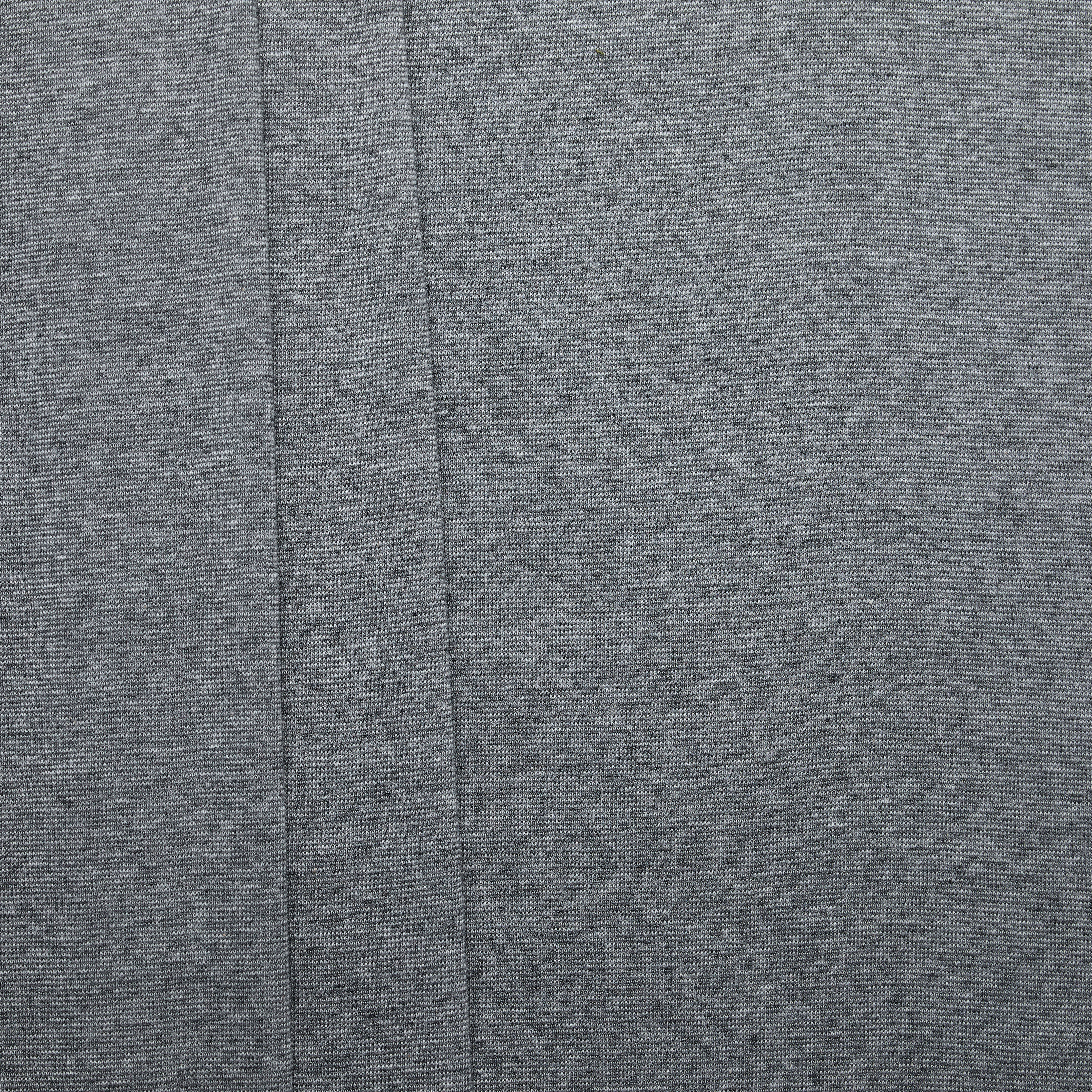 100% Cotton Fine Stripe Jersey - Light Grey
