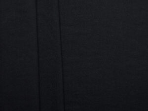 100% Organic Cotton Jersey 180gsm - Black