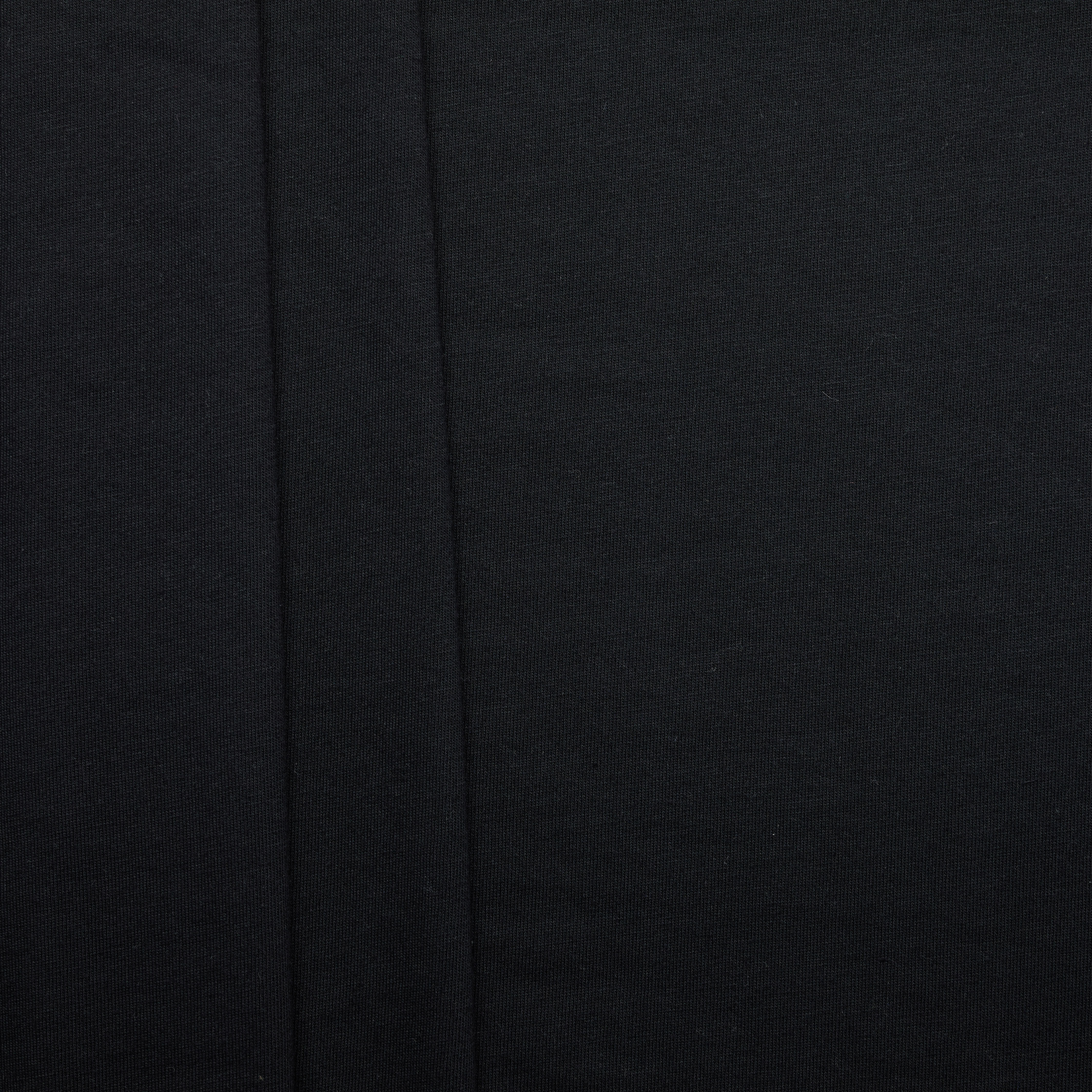 100% Organic Cotton Jersey 180gsm - Black