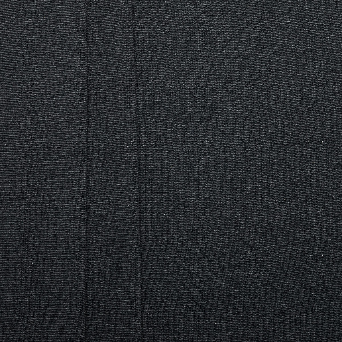 100% Cotton Fine Stripe Jersey - Charcoal