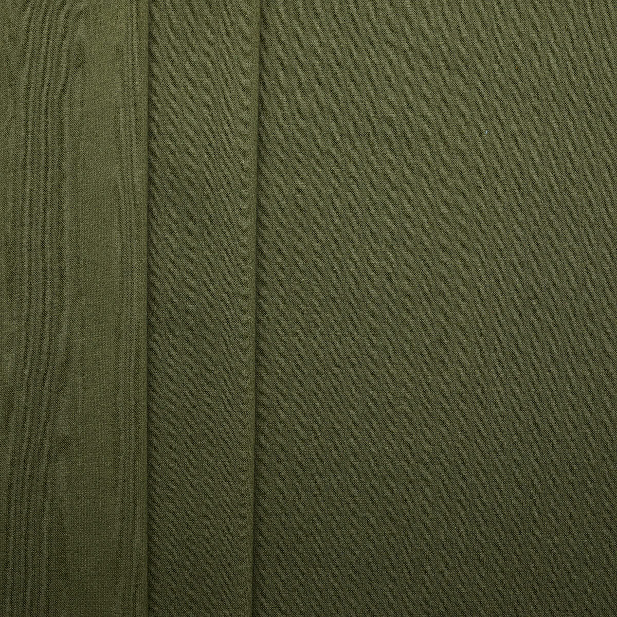 100% Cotton French Terry - Khaki Green