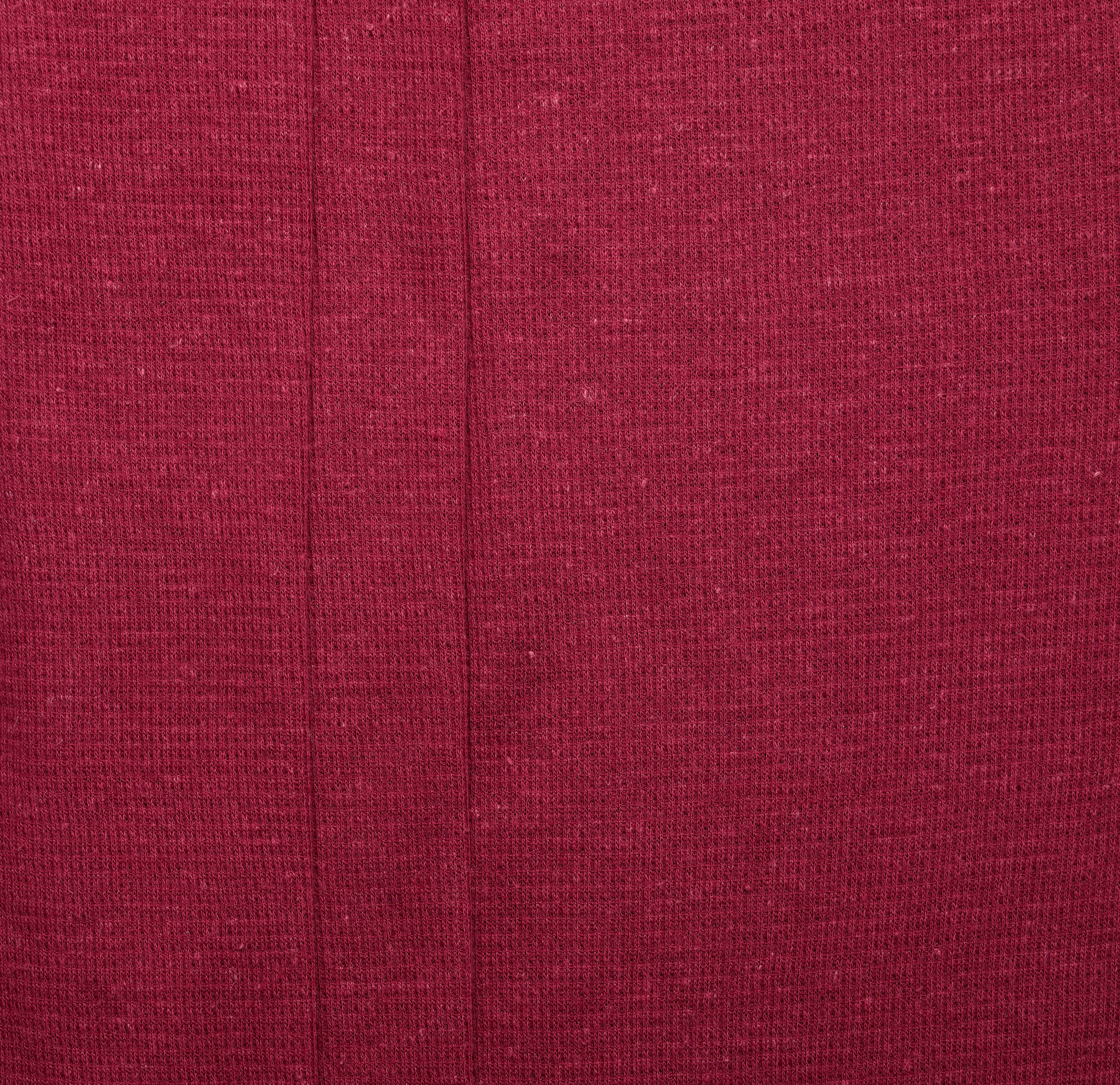 Hemp Organic Cotton Waffle Jersey - Burgundy
