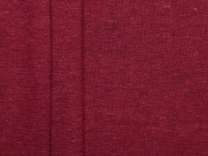 Hemp Organic Cotton Jersey - Burgundy