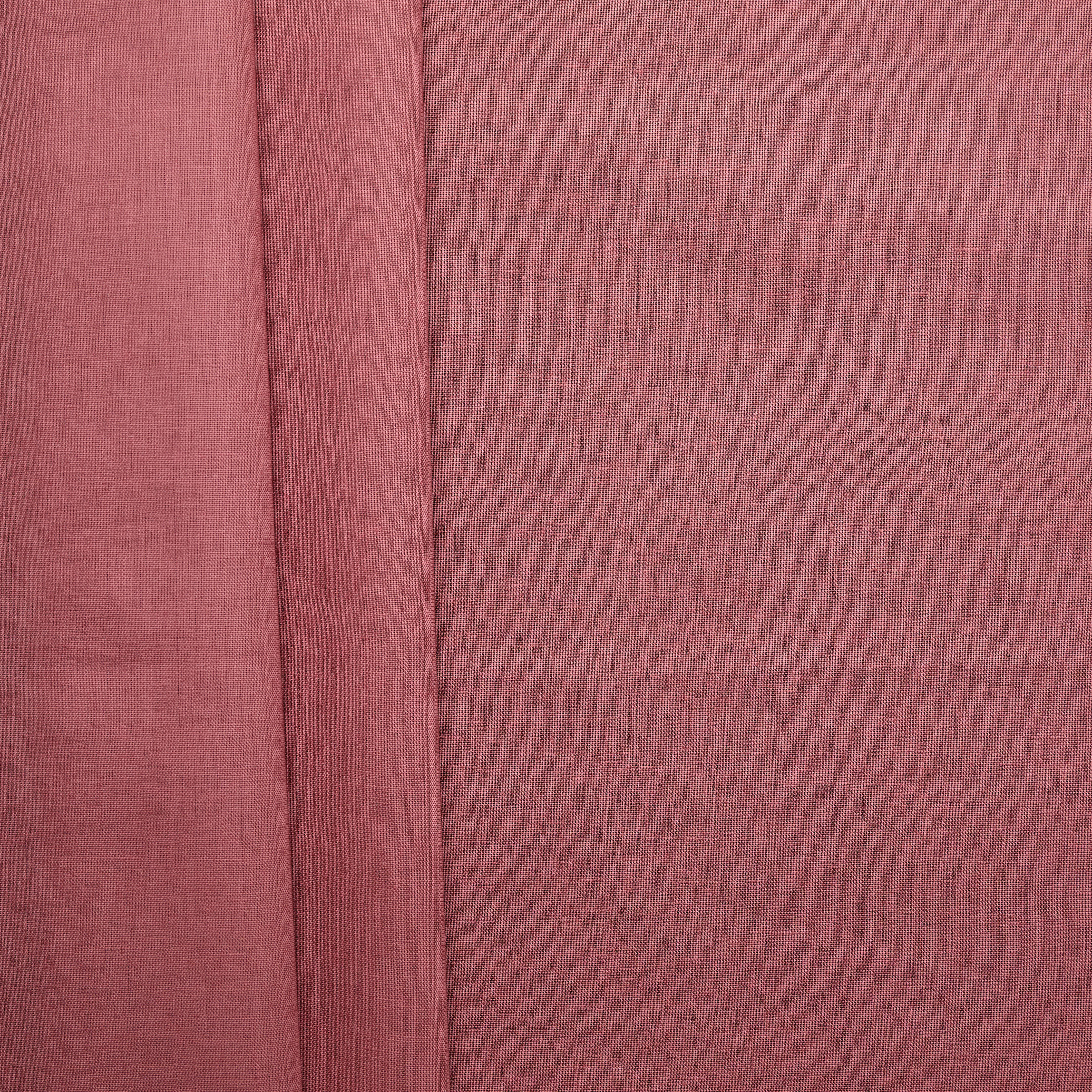 Lightweight Linen Cotton - Brick Red