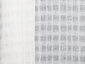 Linen Blend Mesh - White PFD