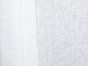 100% European Flax Midweight Linen - White 1 (Running Stock)