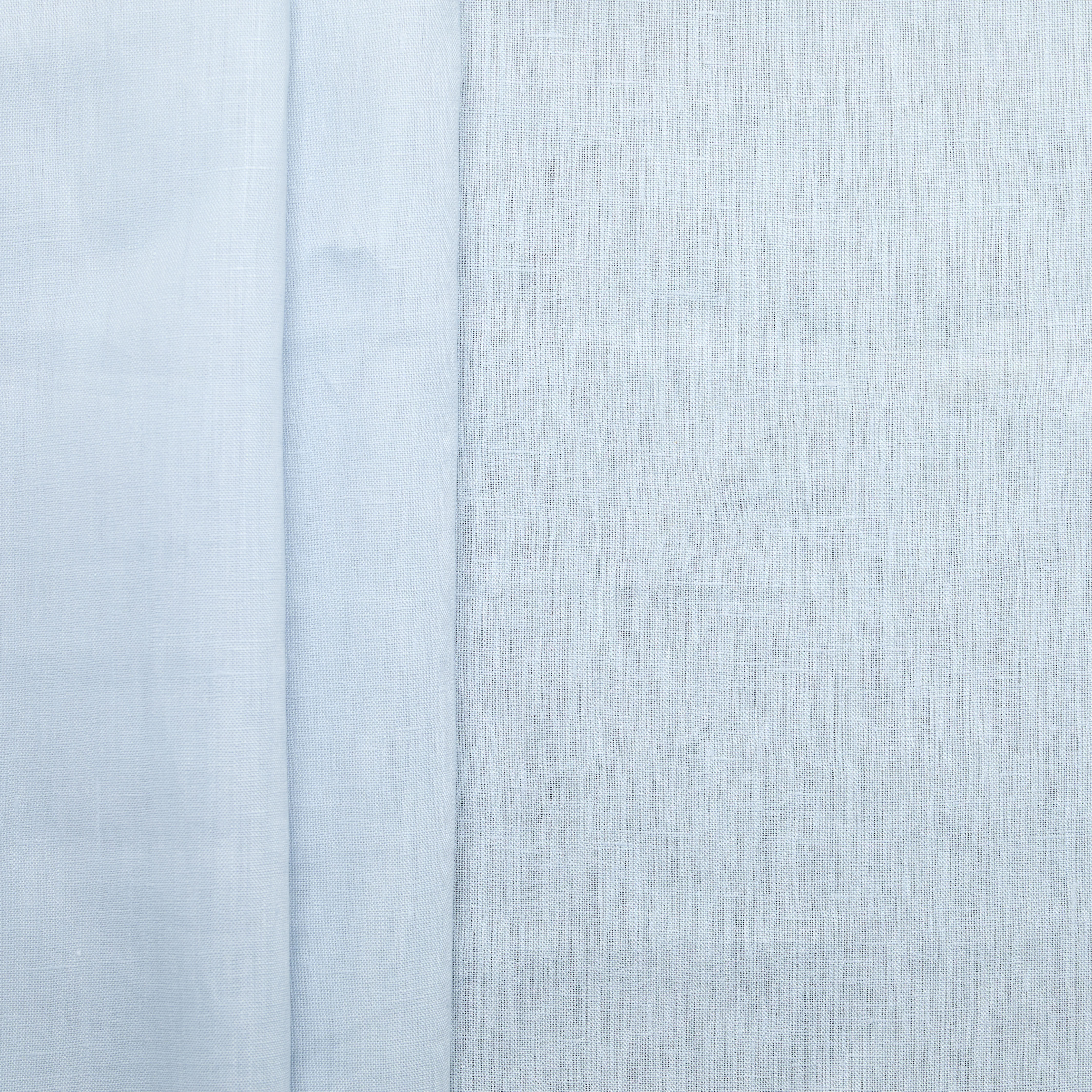 100% European Flax Light Weight Shirting - Pale Blue