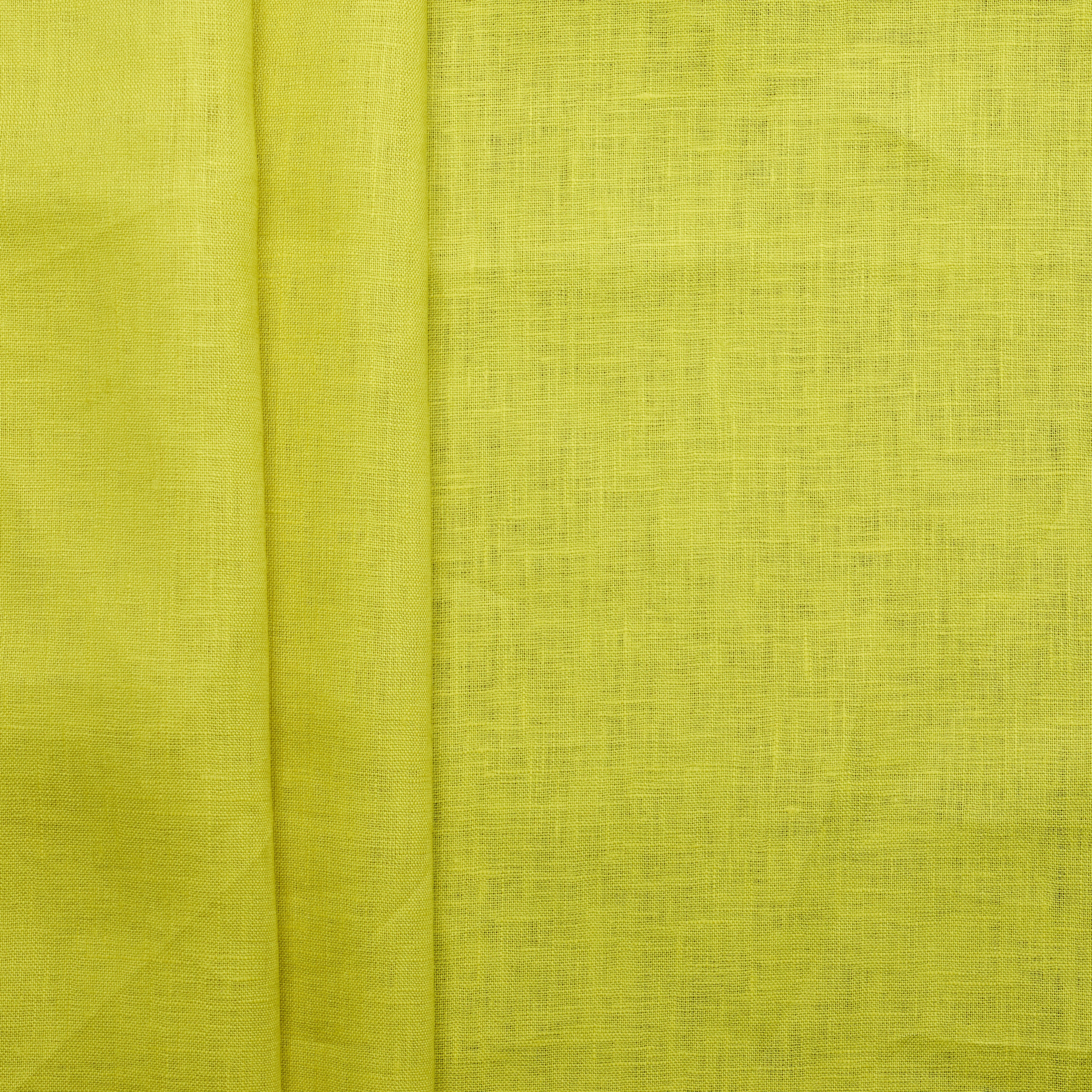 100% European Linen - Chartreuse