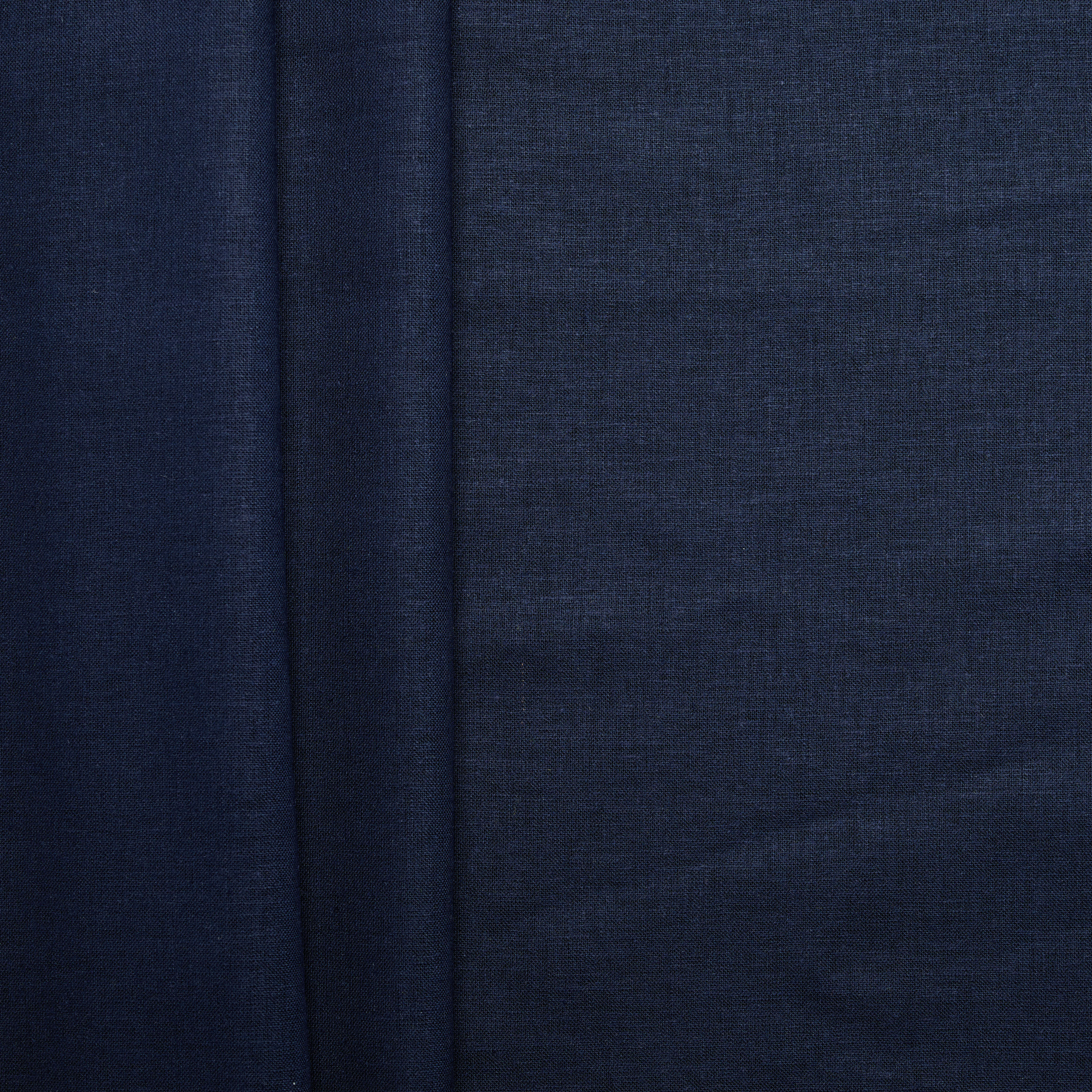 Linen Viscose Blend - Navy